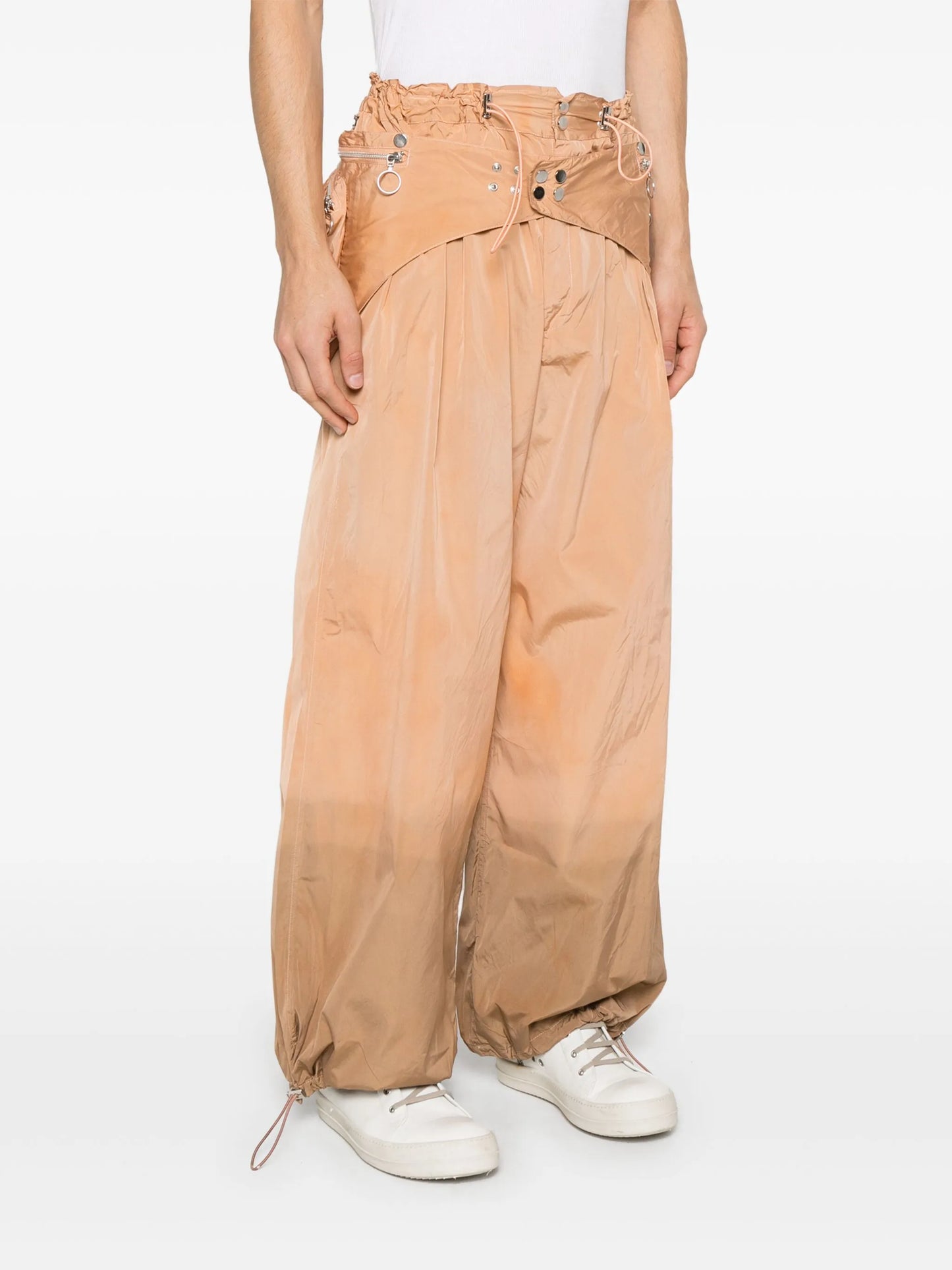 detachable-panel trousers