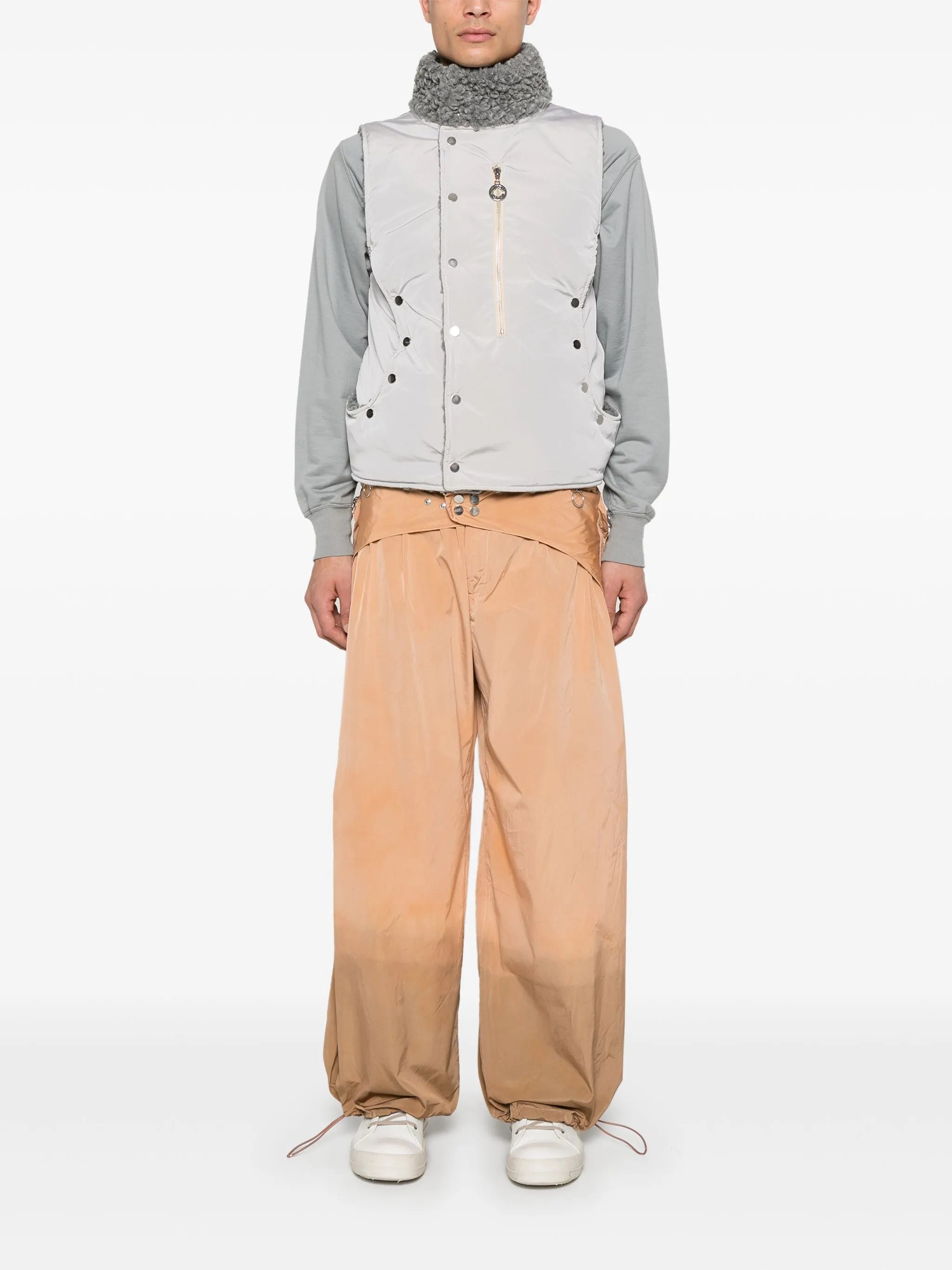 detachable-panel trousers