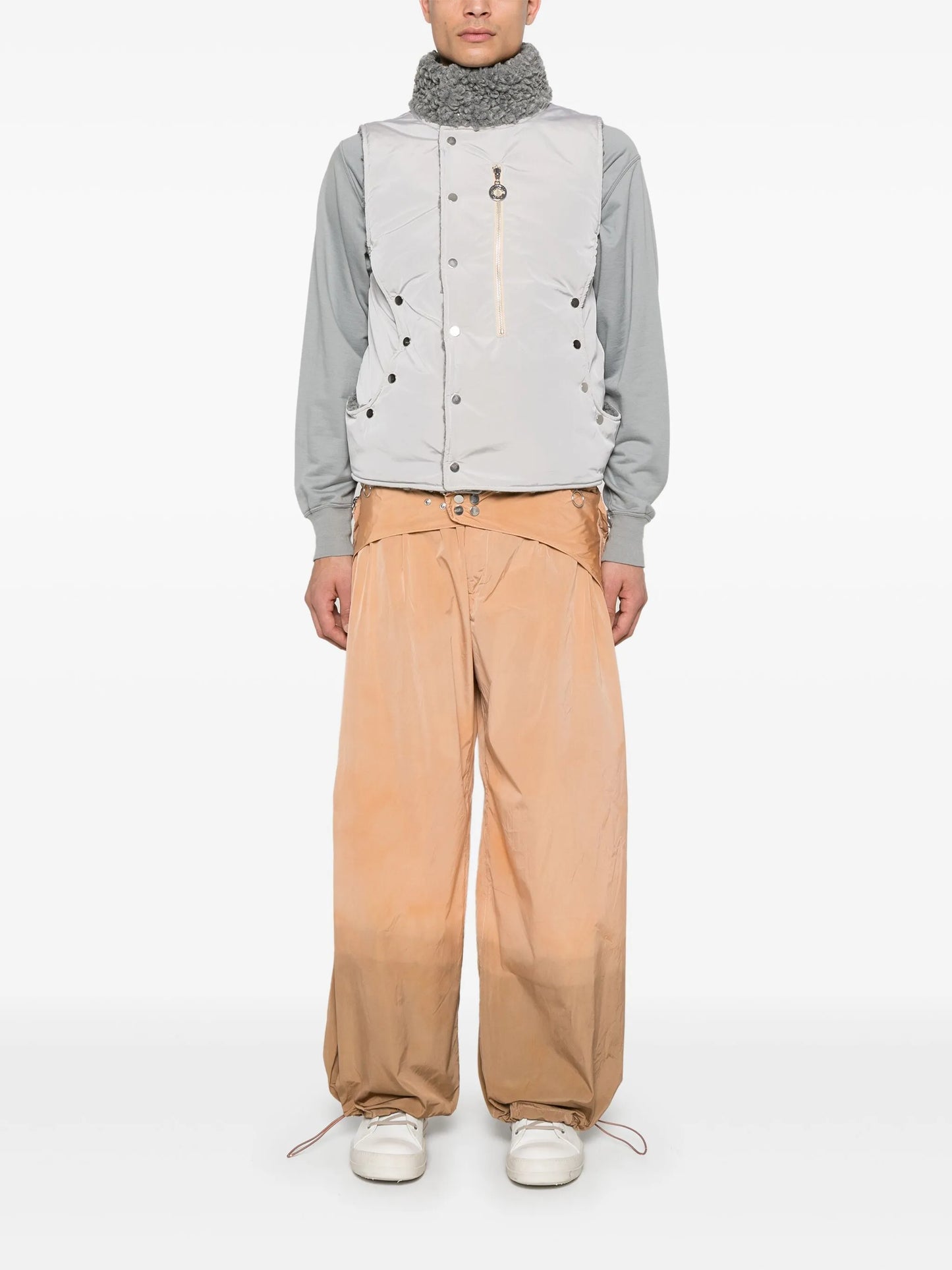 detachable-panel trousers