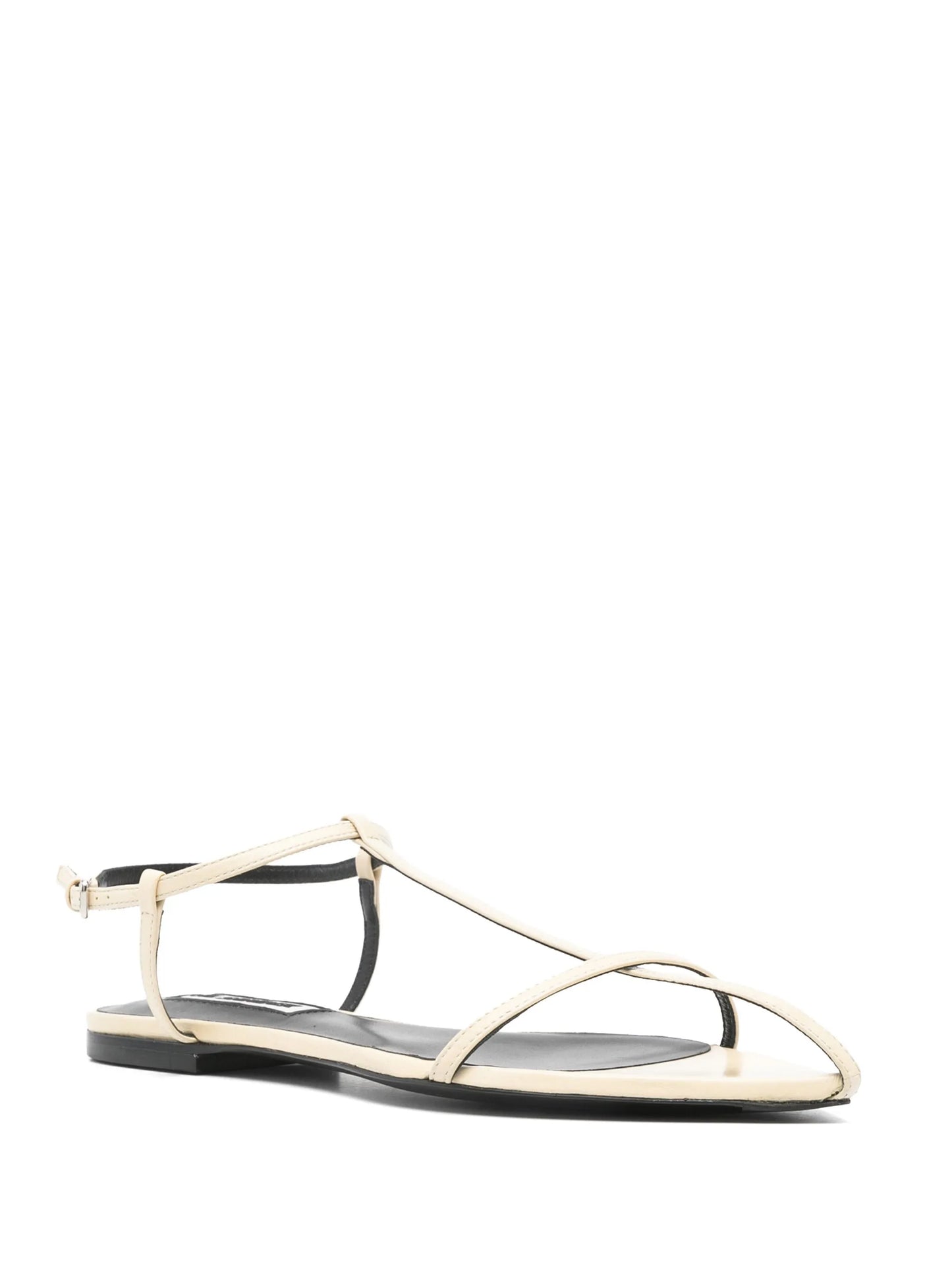 flat leather sandals
