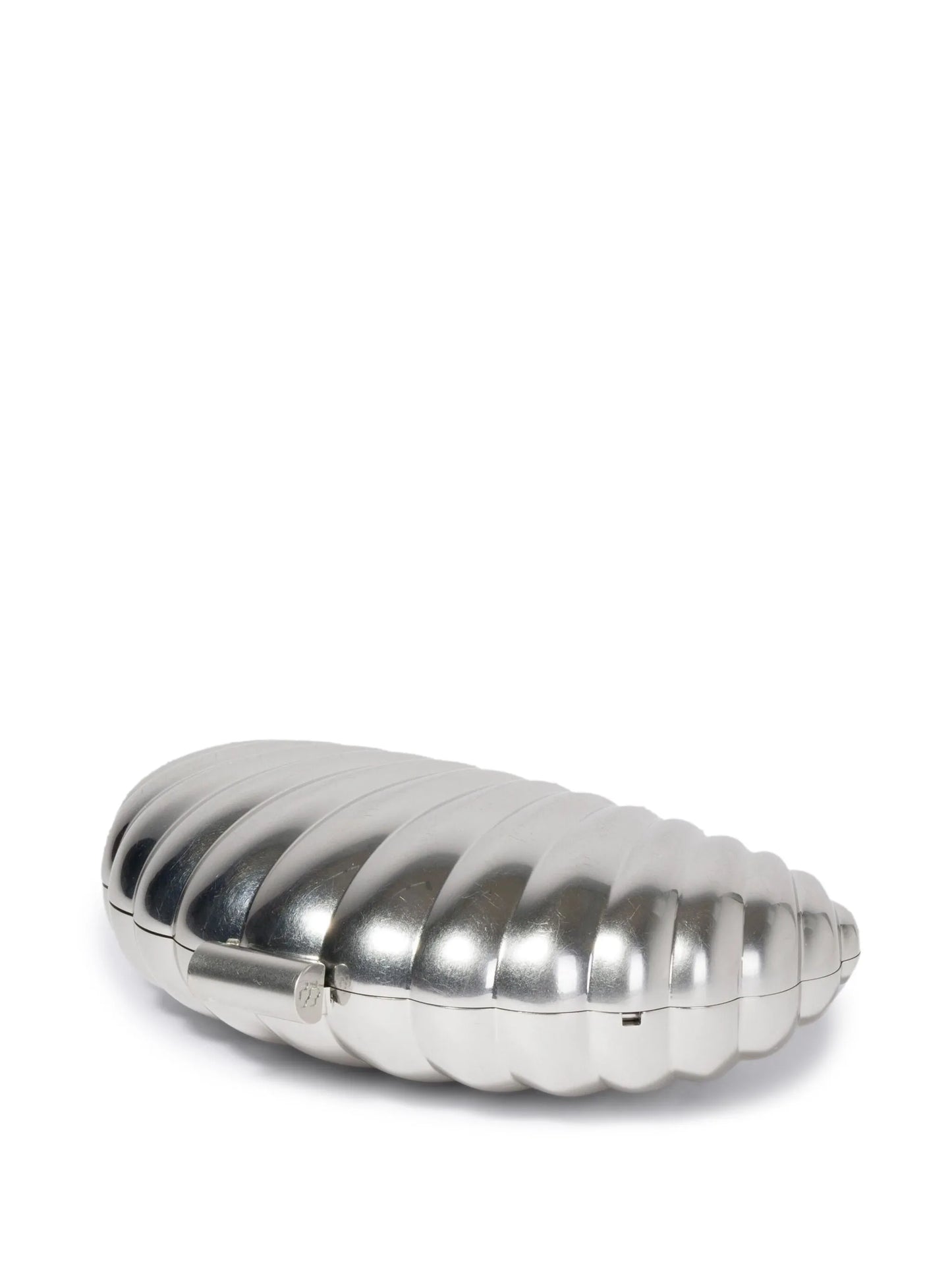 Monet shell-motif clutch bag