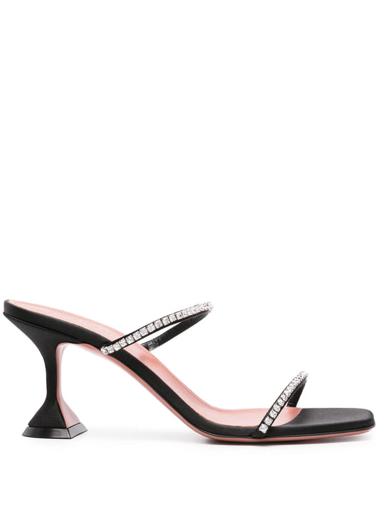 Gilda 70mm satin sandals