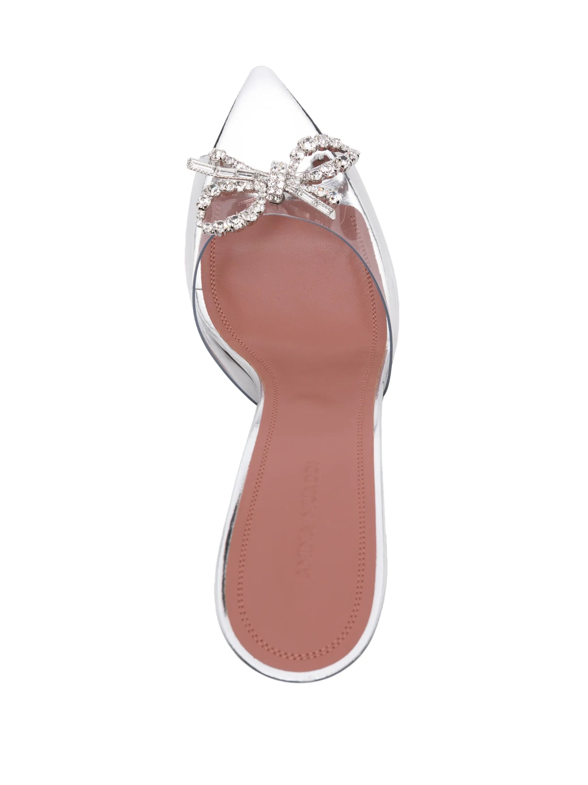 Rosie 95mm transparent mules