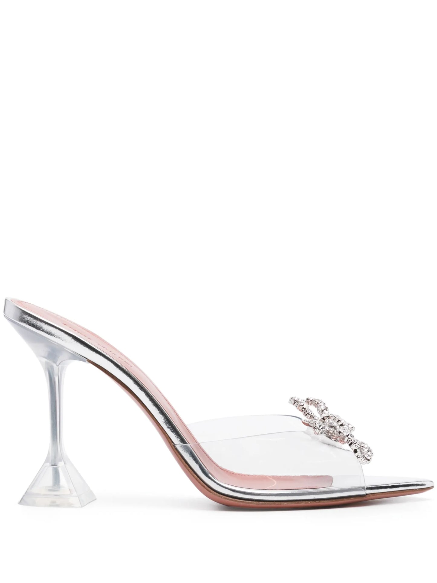 Rosie 95mm transparent mules