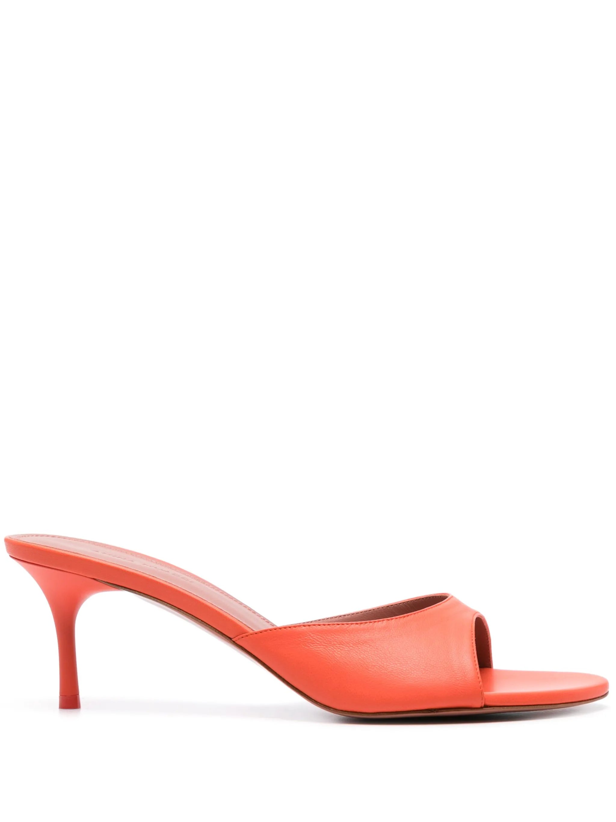 60mm Jeanne leather sandals