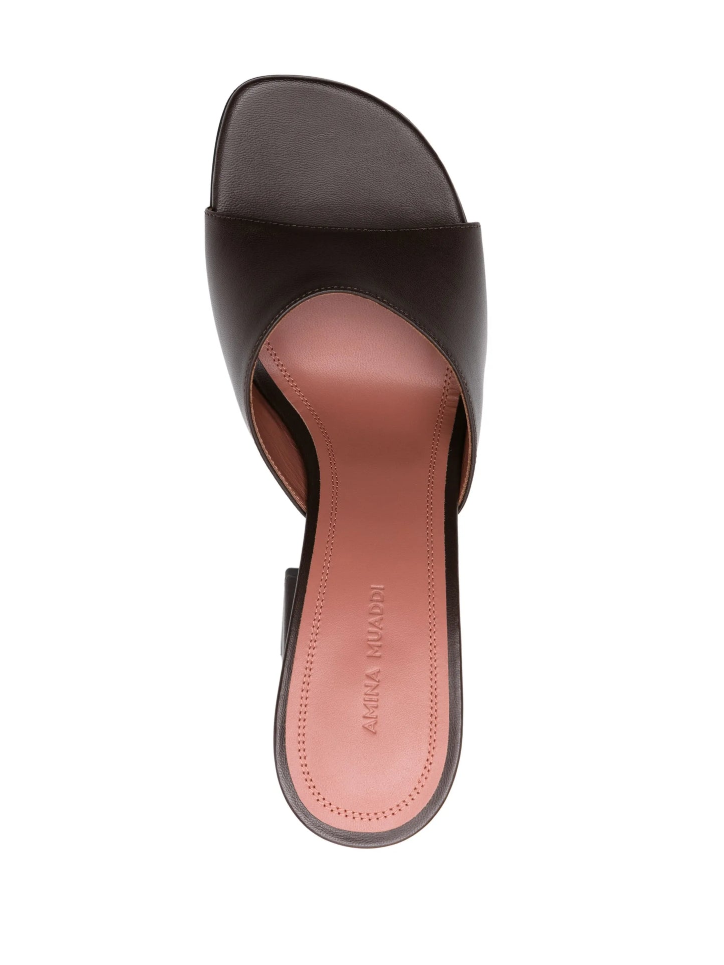 95mm Brigitte leather sandals