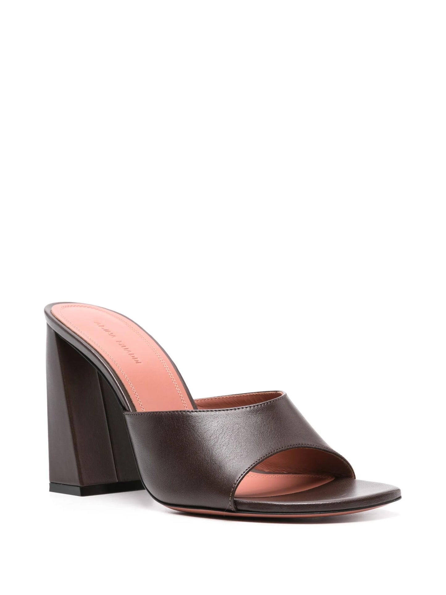 95mm Brigitte leather sandals