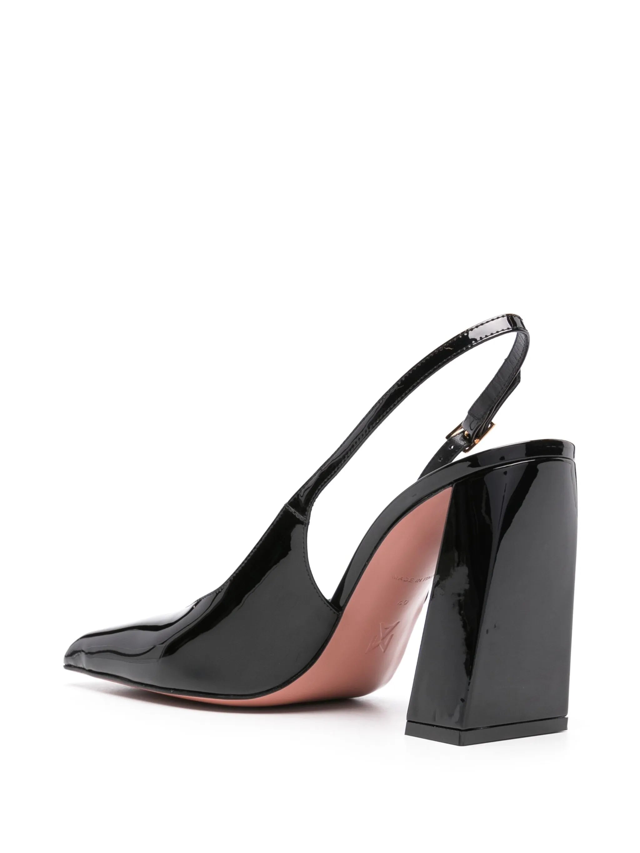 95mm Charlotte slingback pumps