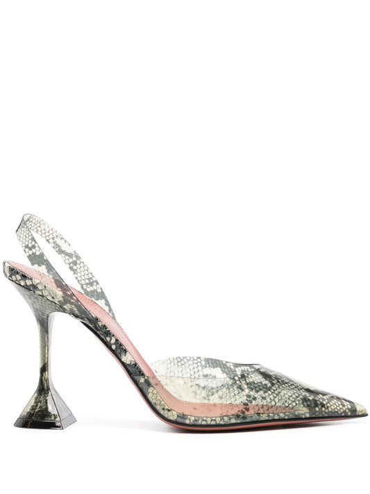 Holli 95mm slingback pumps