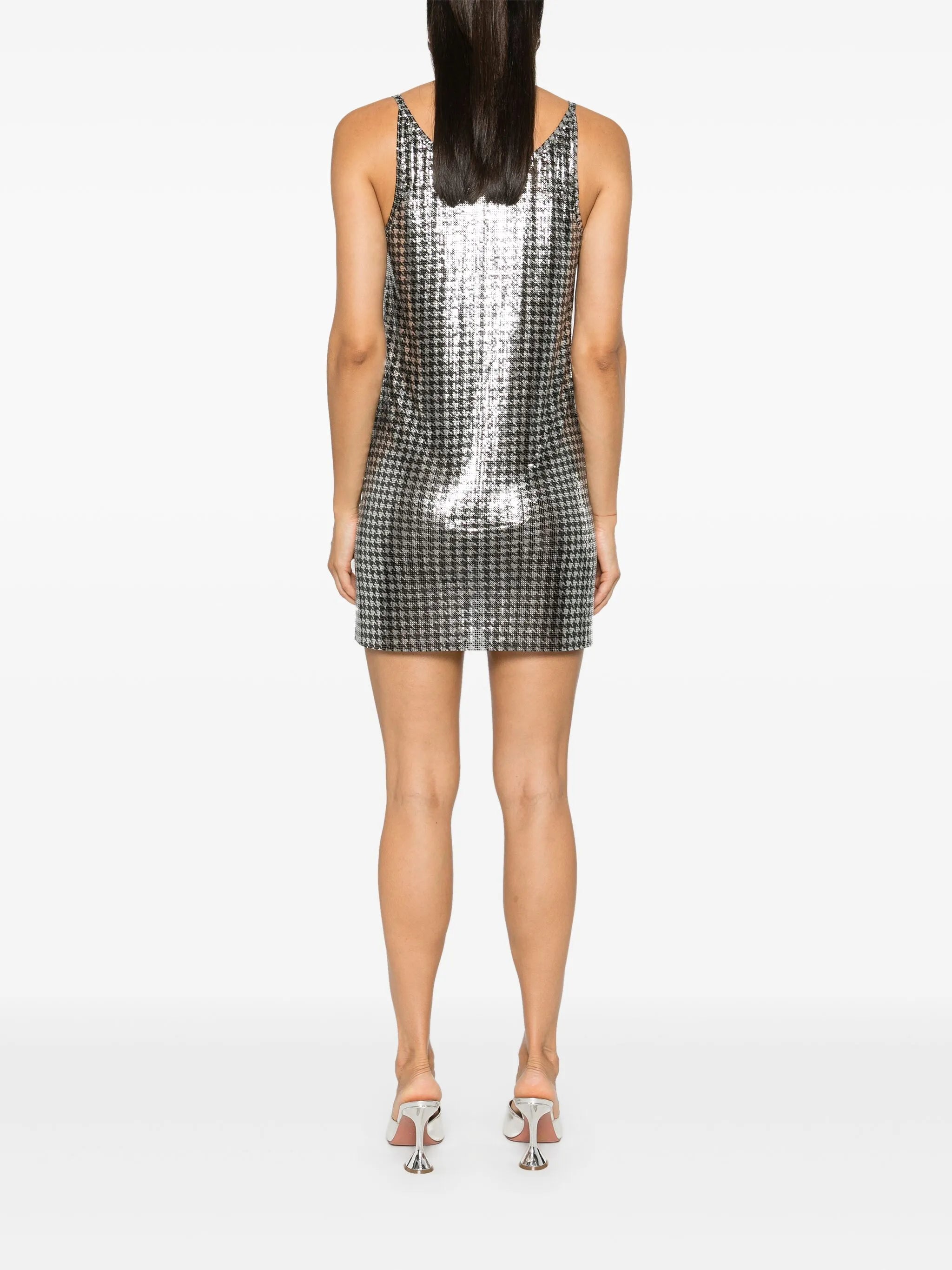 houndstooth mini dress