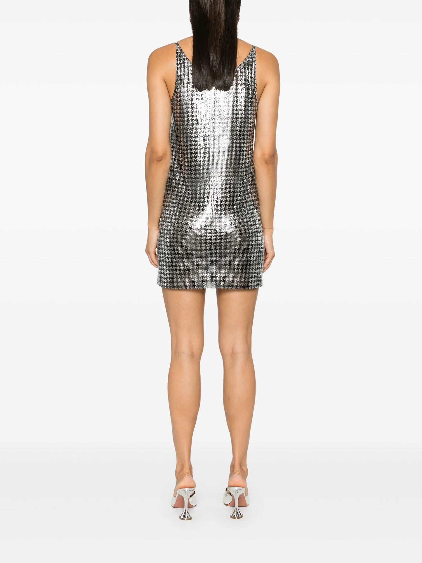houndstooth mini dress