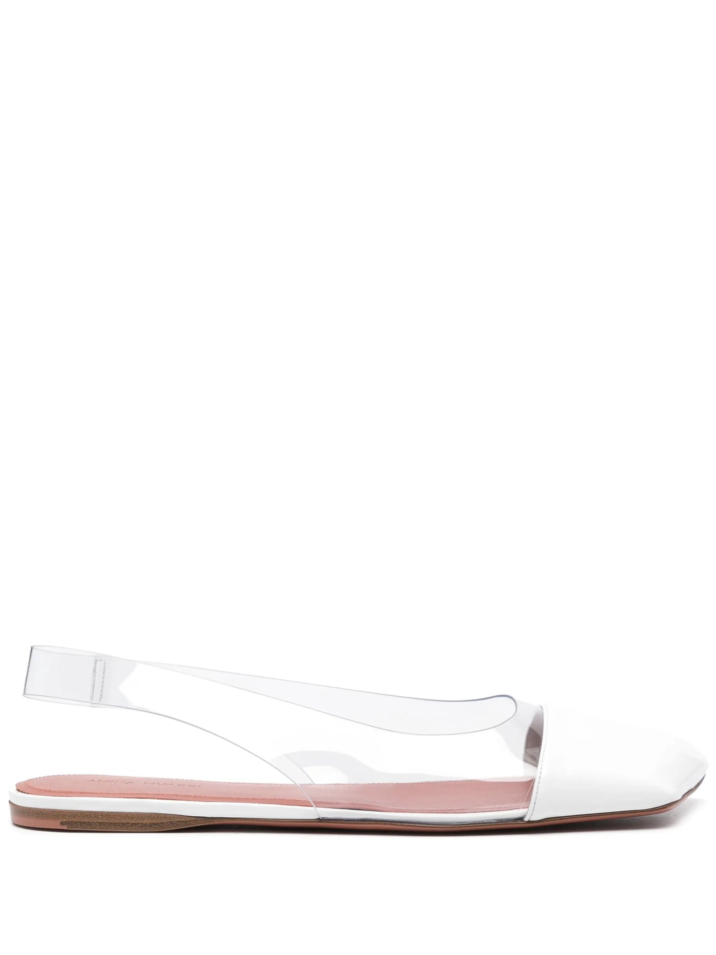 Ane square-toe ballerina shoes