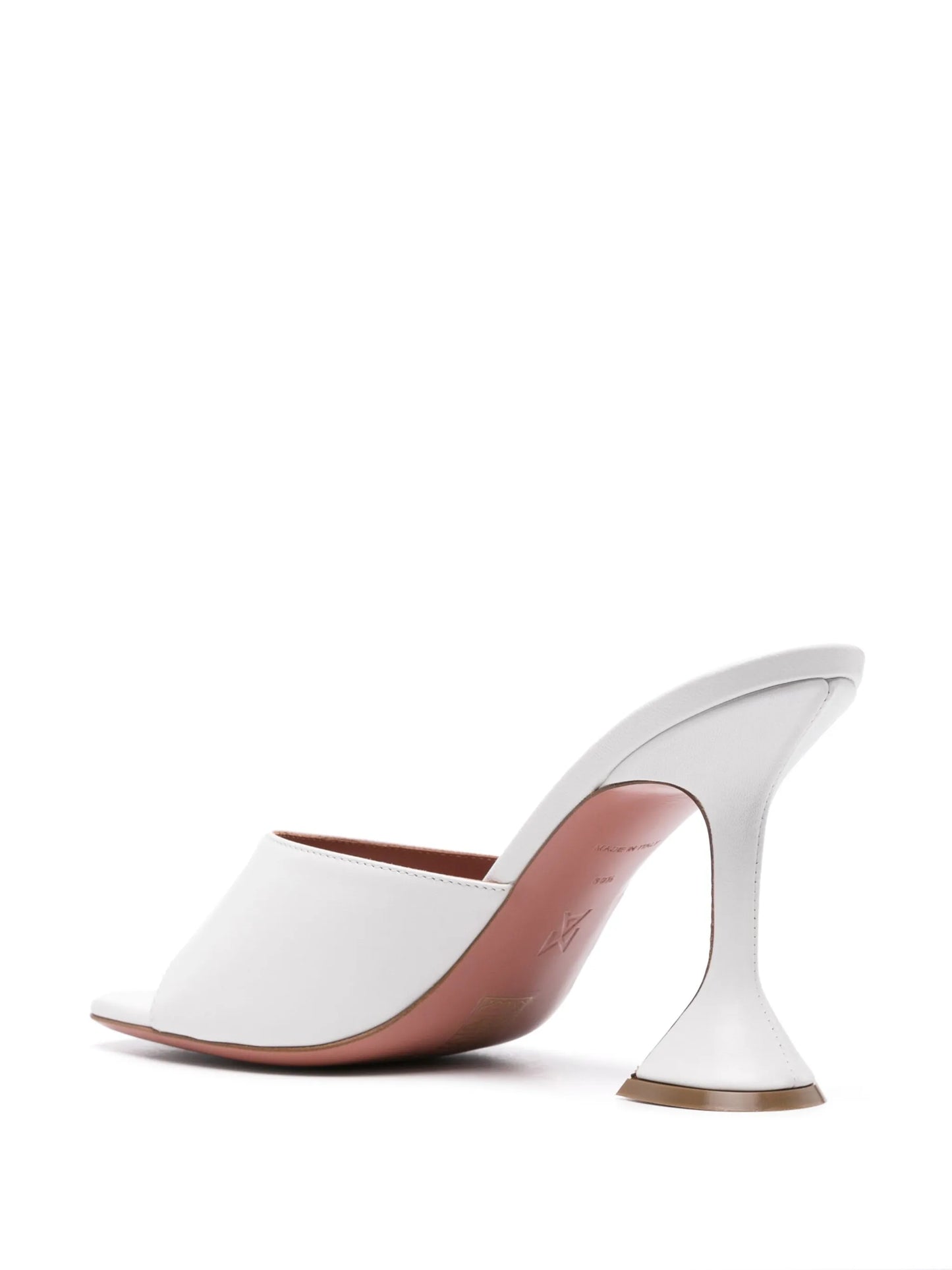 Lupita 95mm leather mules