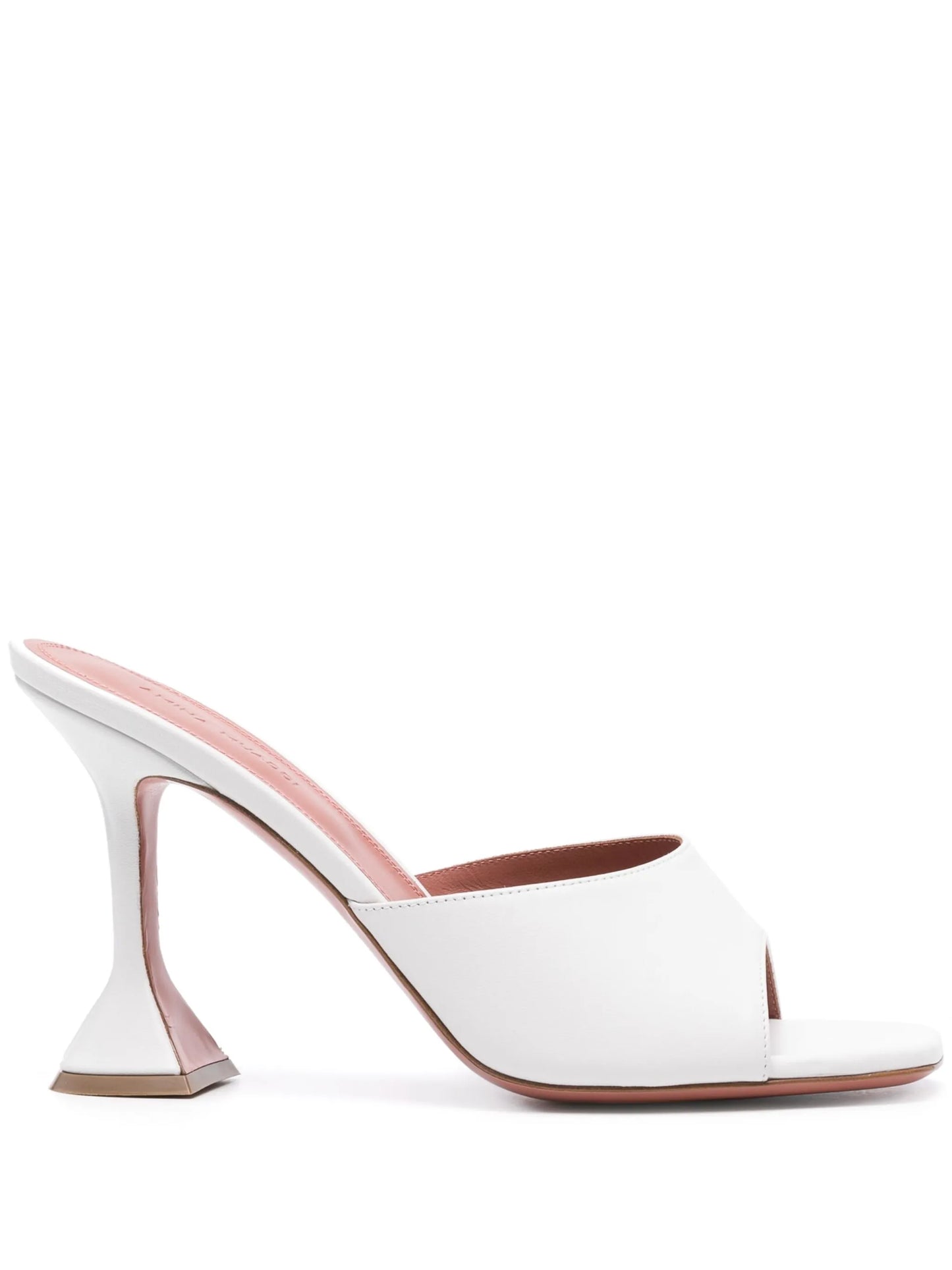 Lupita 95mm leather mules