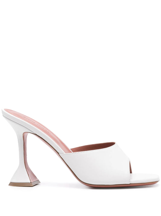 Lupita 95mm leather mules