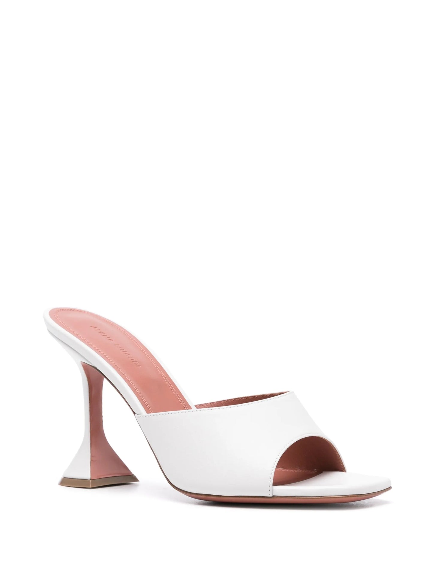 Lupita 95mm leather mules