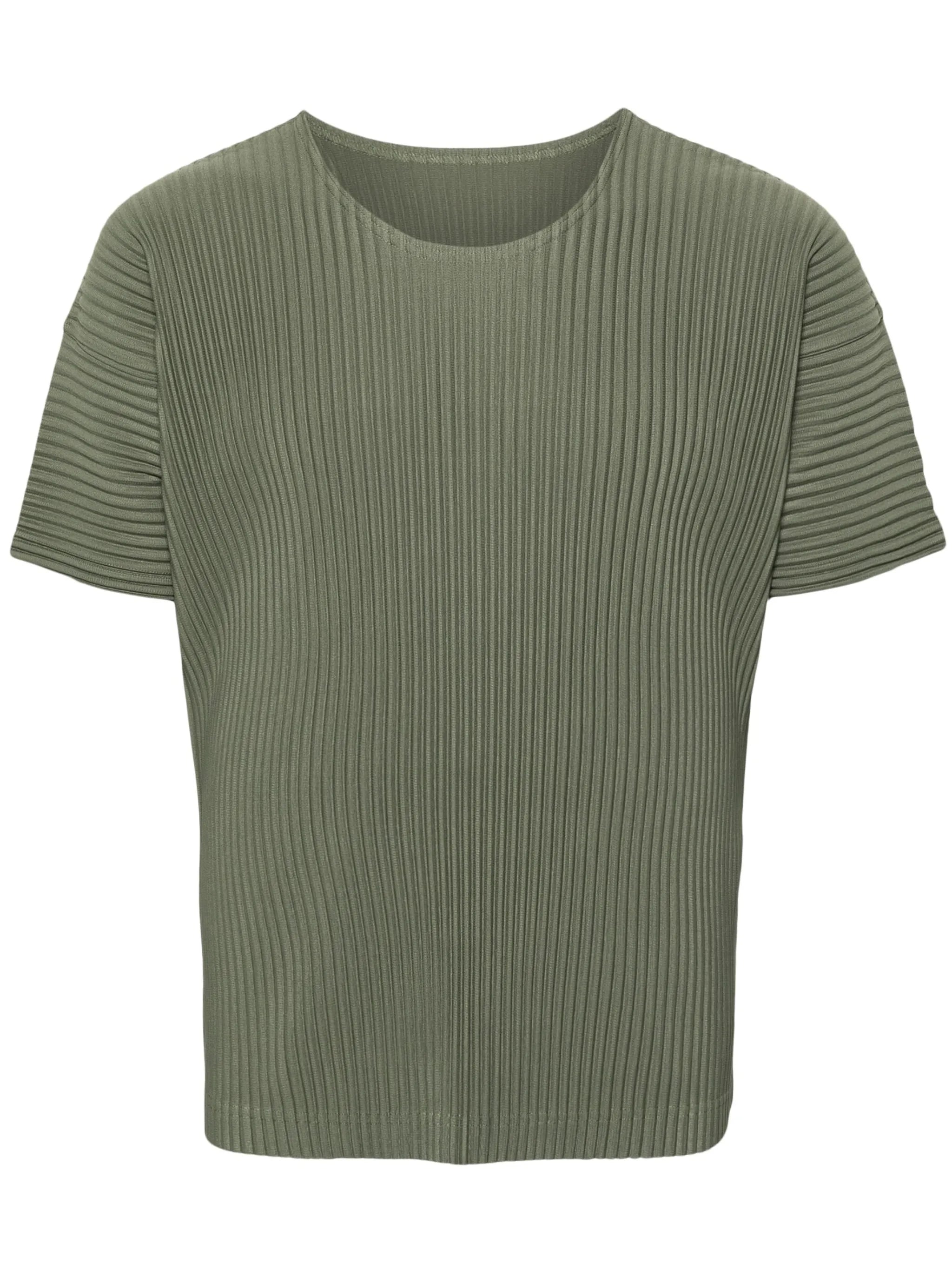 plissé jersey T-shirt