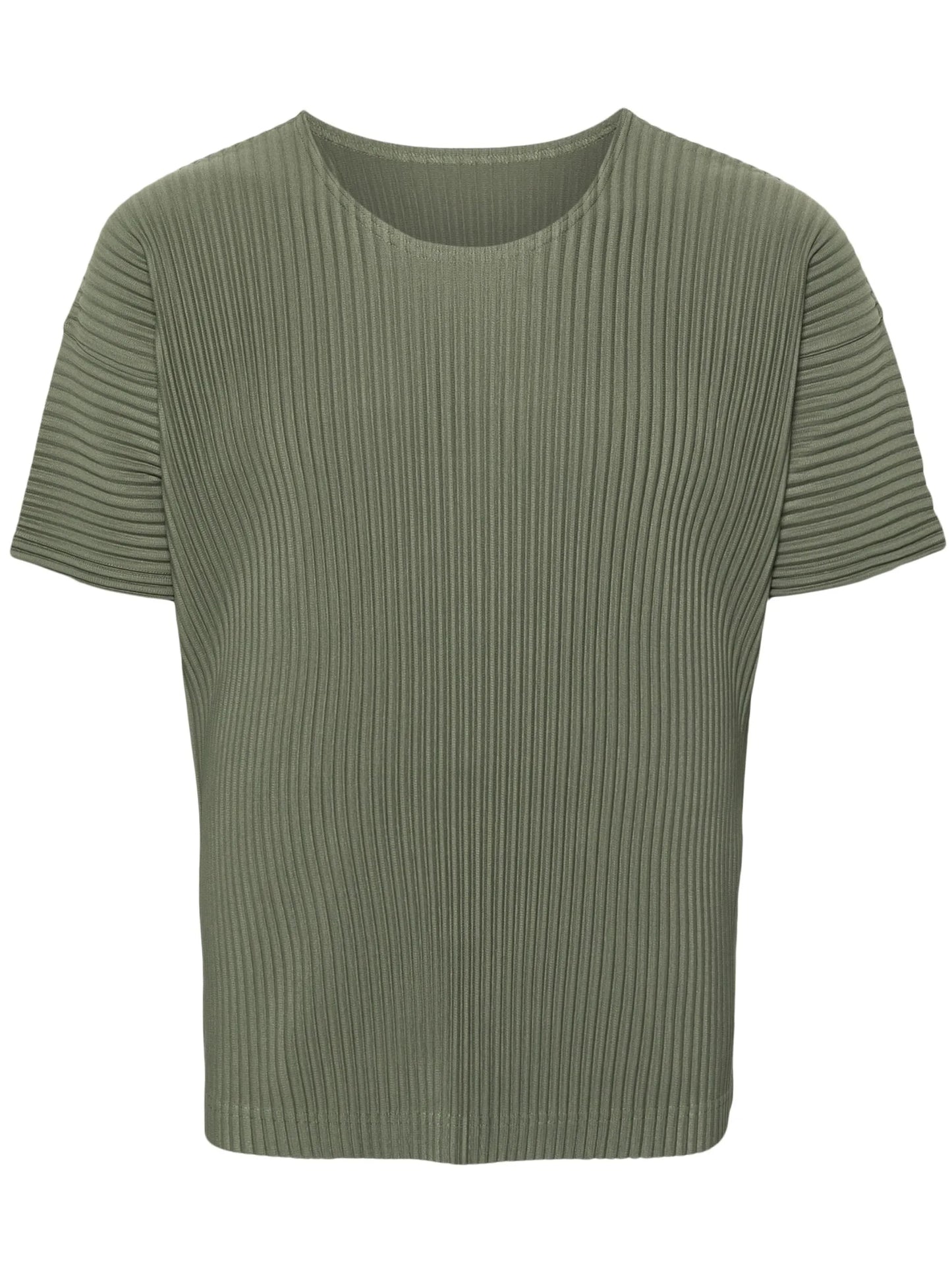 plissé jersey T-shirt