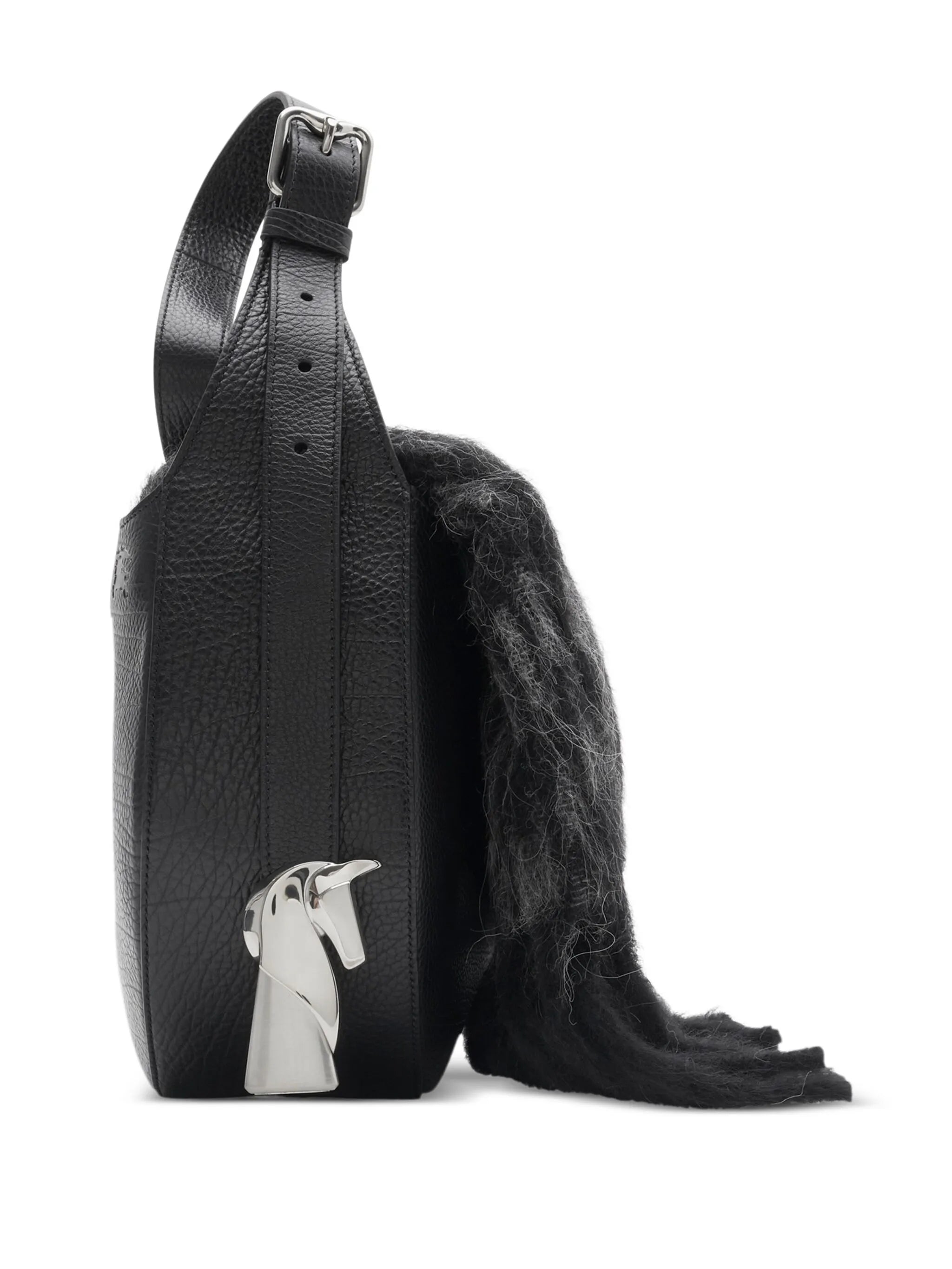 medium blanket leather shoulder bag