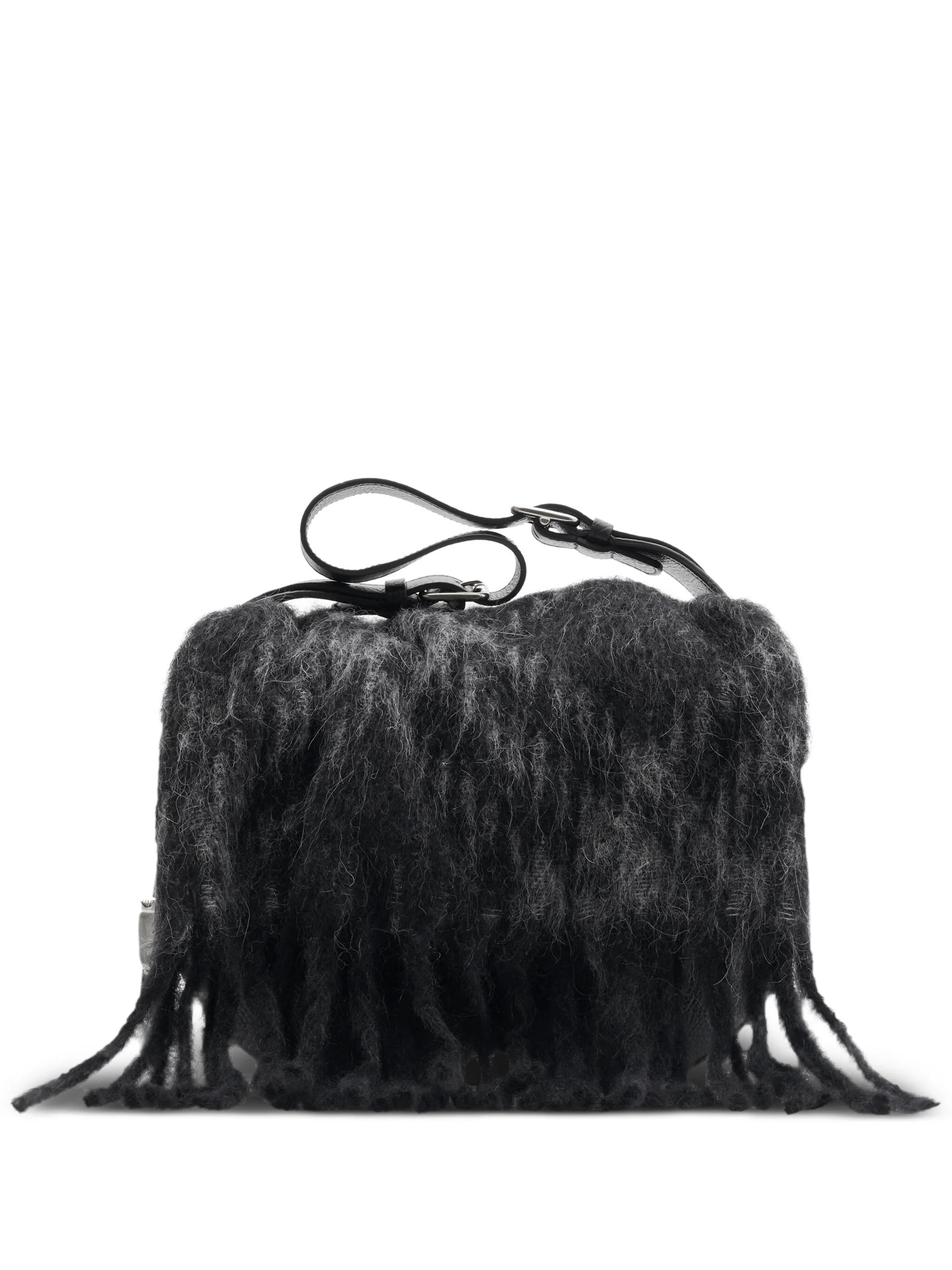 medium blanket leather shoulder bag