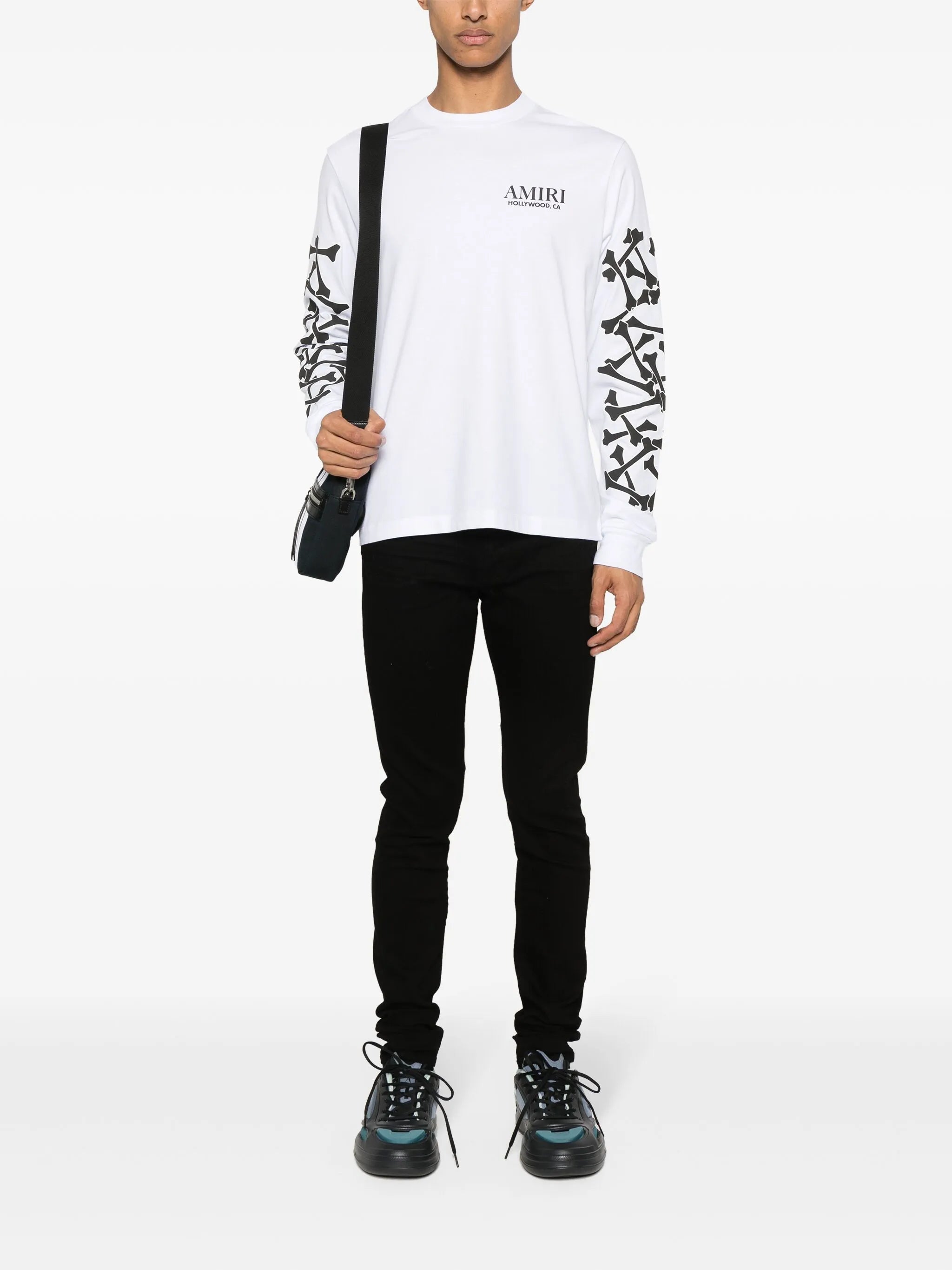 Bones Stacked long-sleeve T-shirt