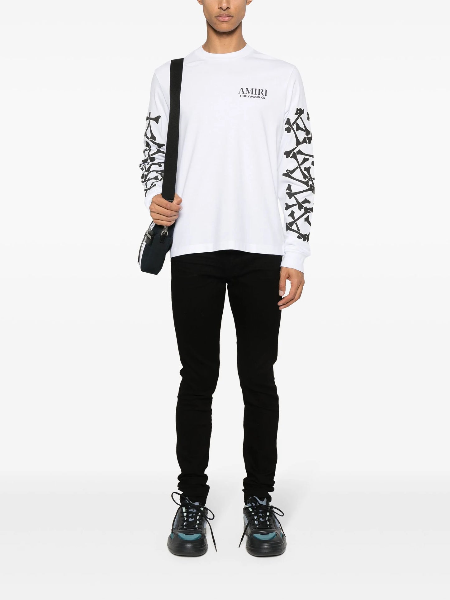 Bones Stacked long-sleeve T-shirt