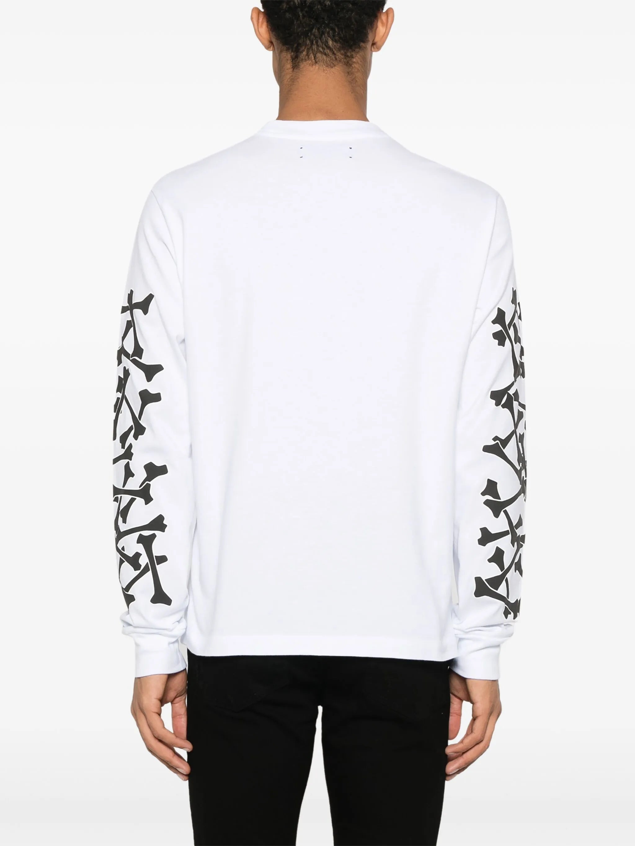 Bones Stacked long-sleeve T-shirt