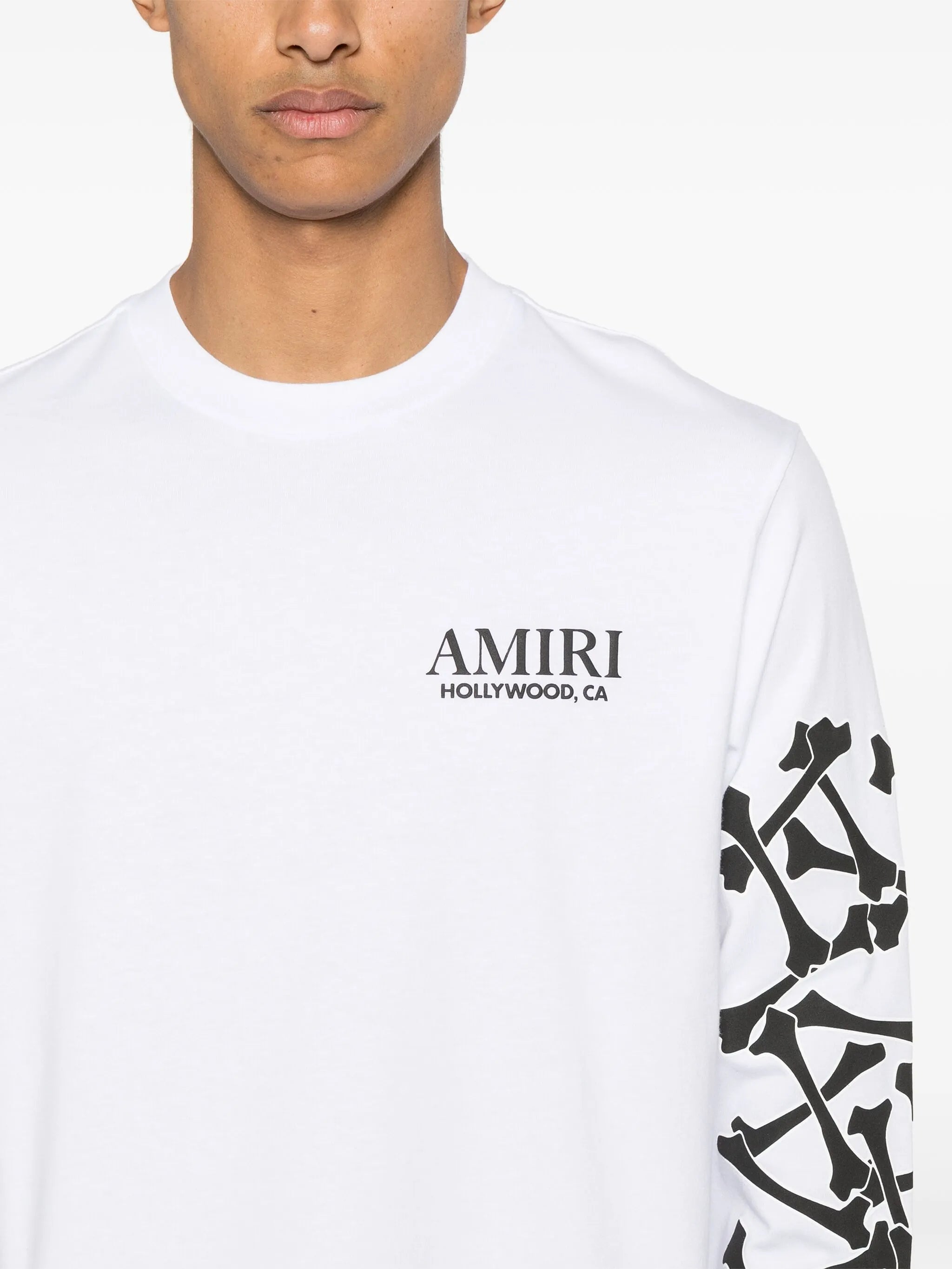 Bones Stacked long-sleeve T-shirt