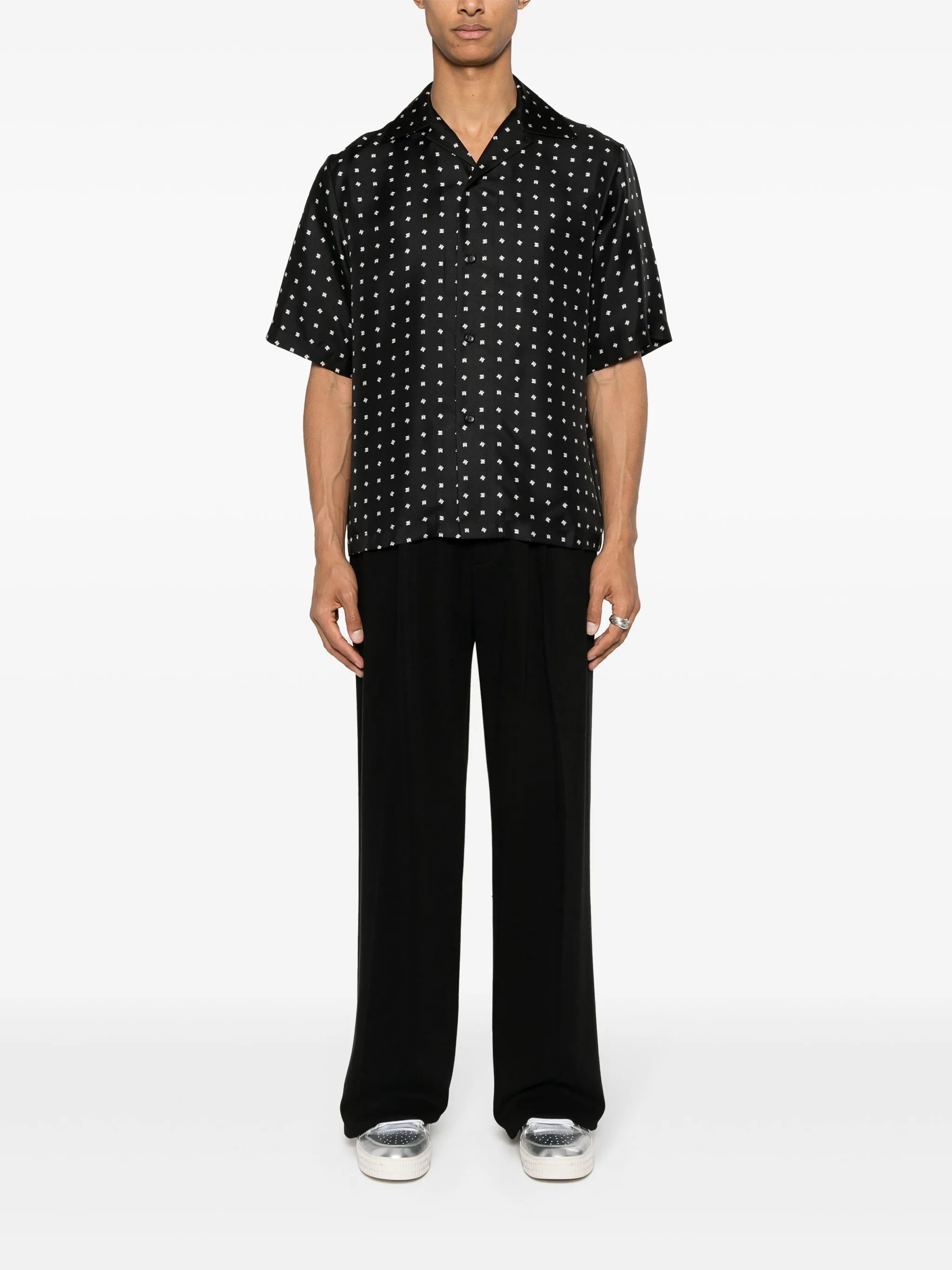 Mix and Match Ma logo-print shirt
