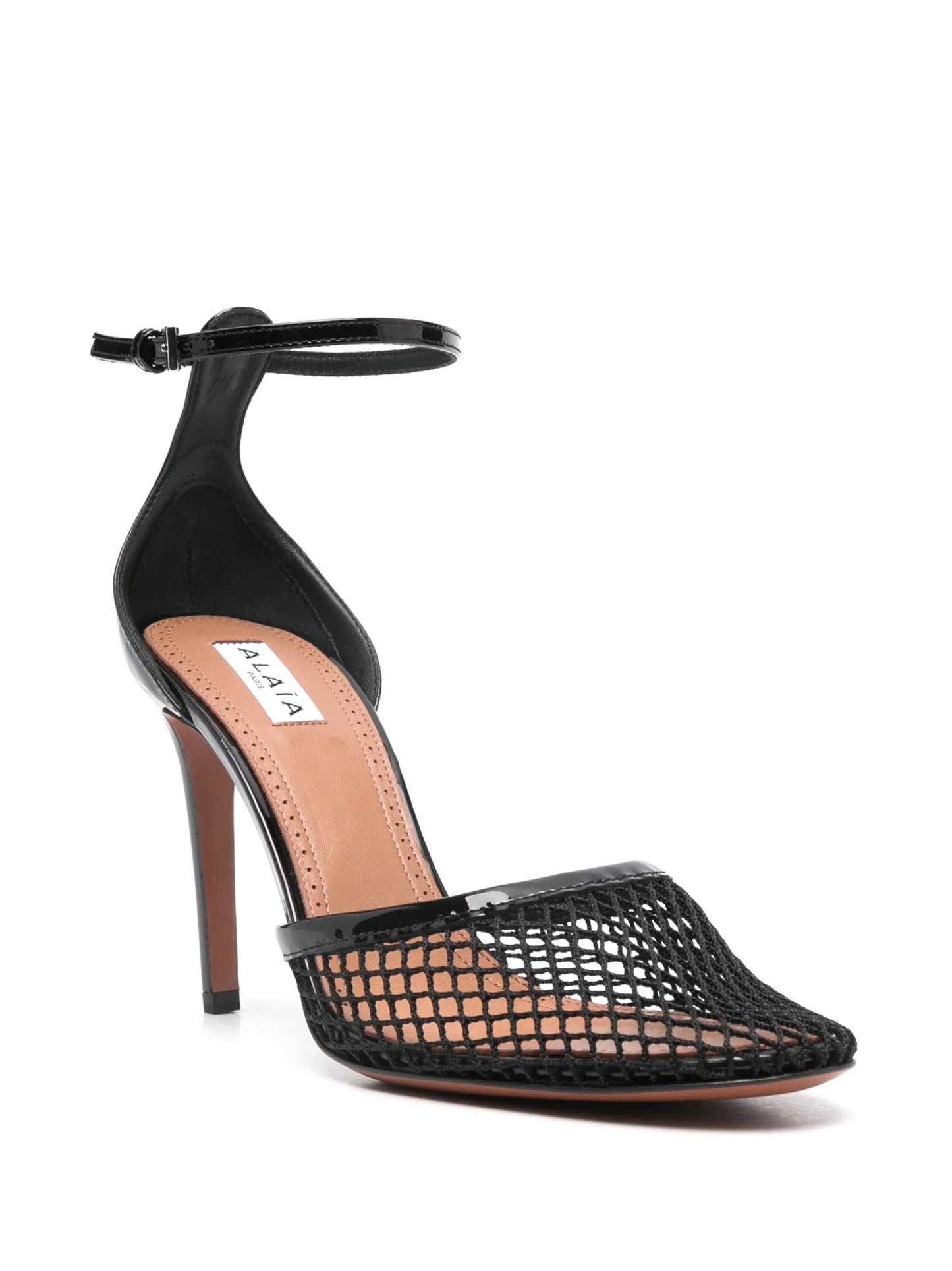 90mm fishnet pumps