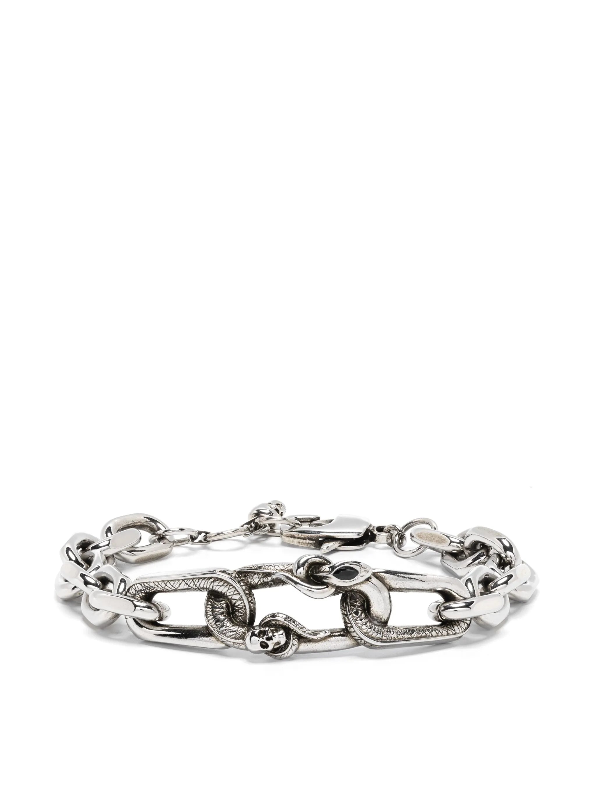 Snake & Skull chain bracelet