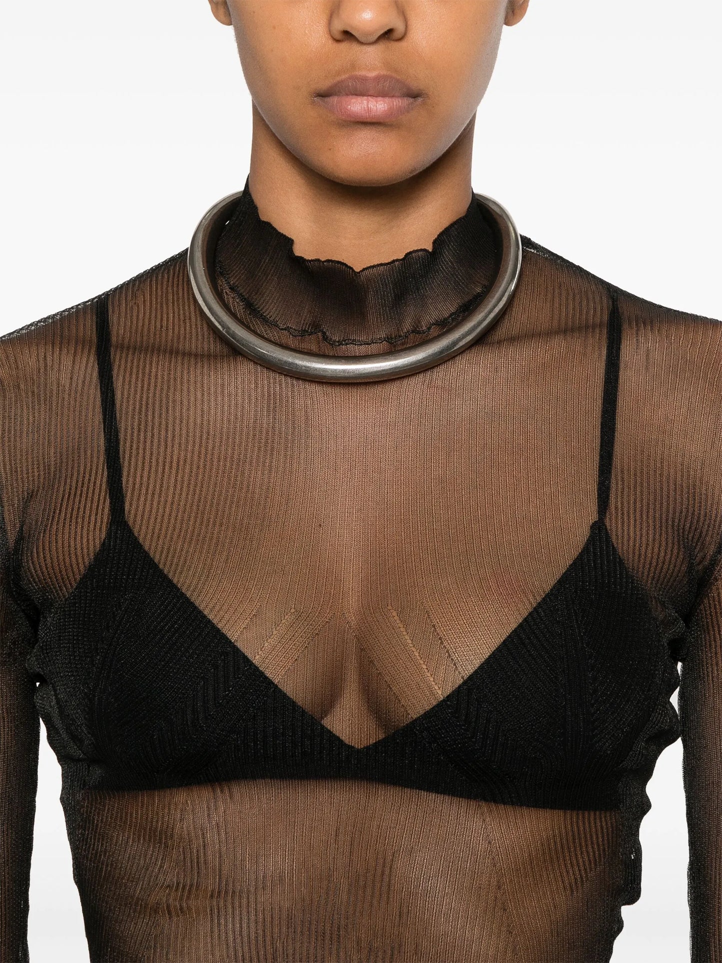 sheer sweater