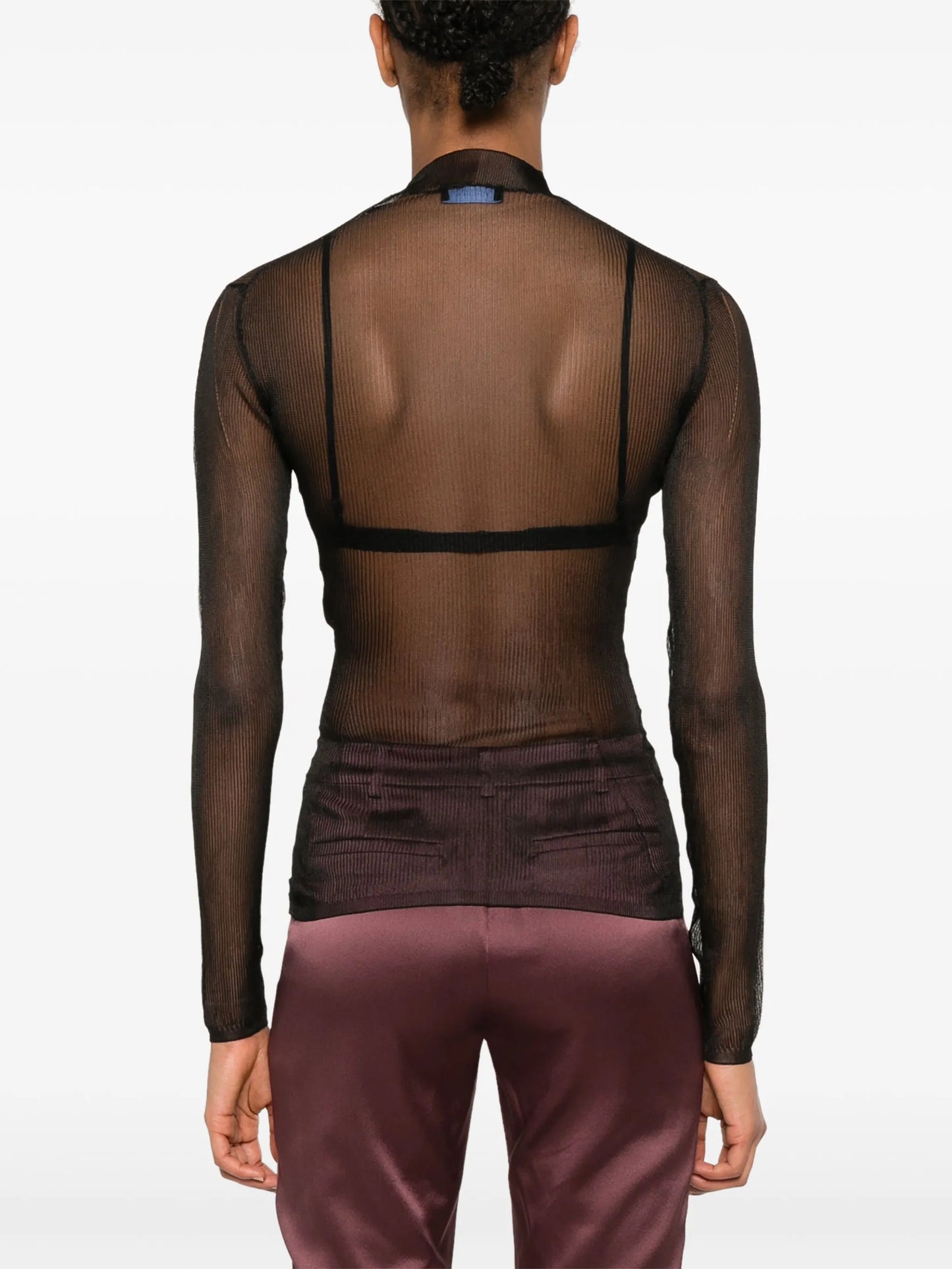 sheer sweater