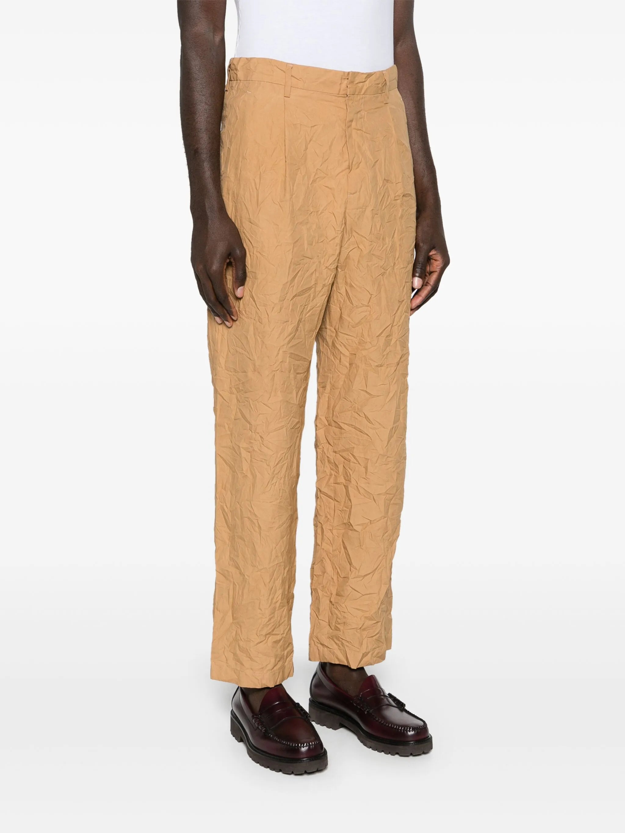 Finx mid-rise tapered trousers