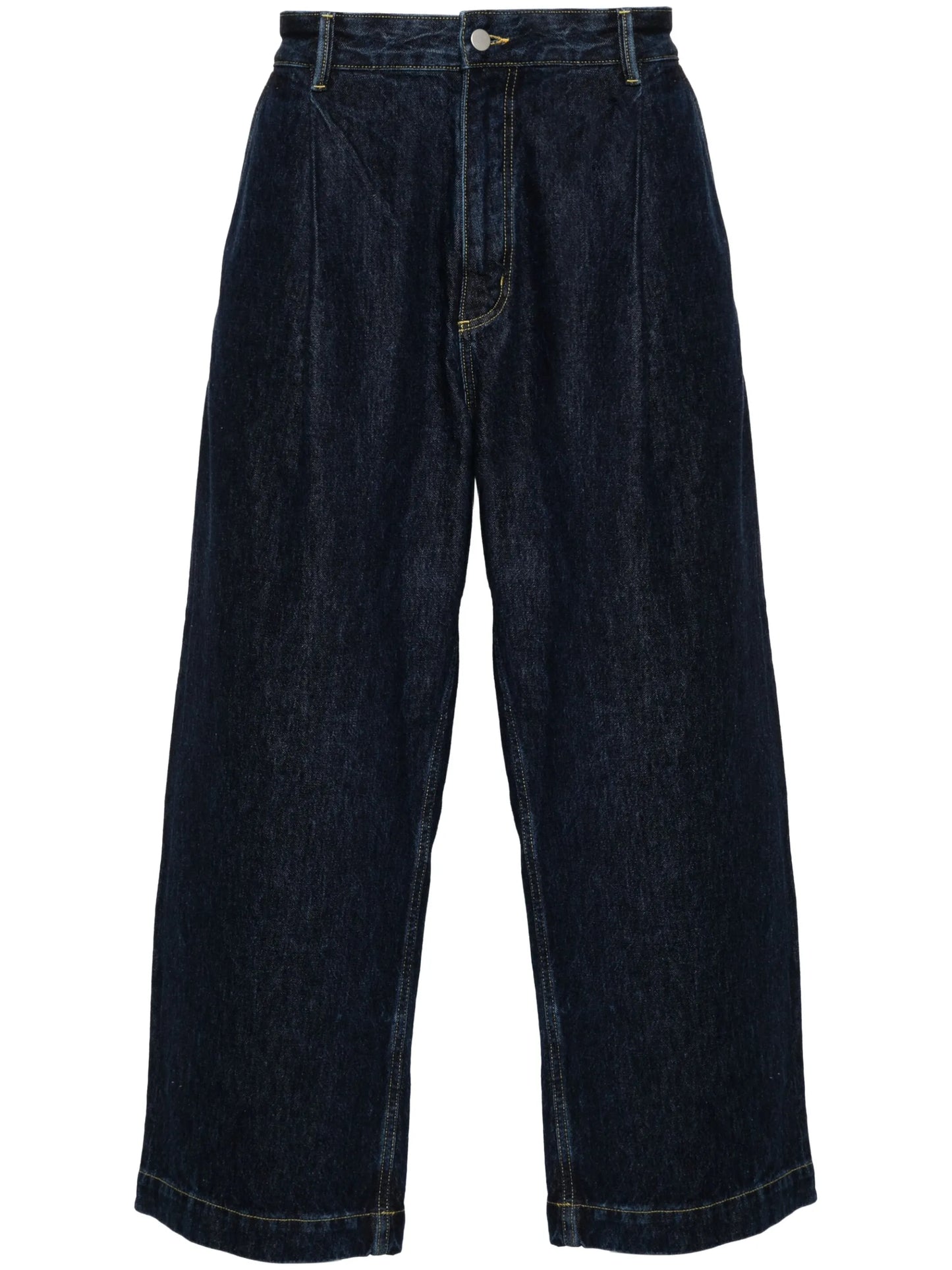 pleated jeans