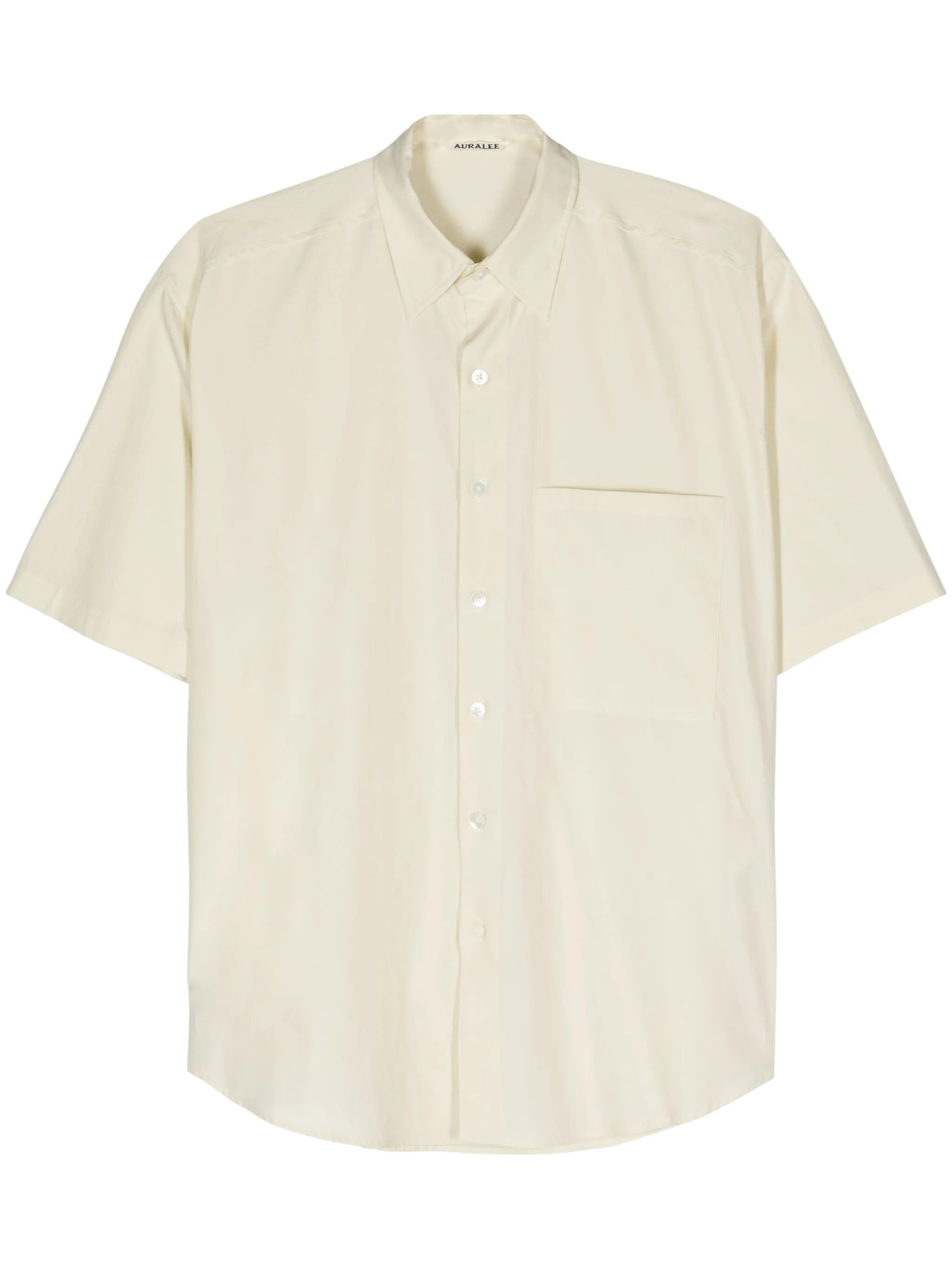 short-sleeve cotton shirt