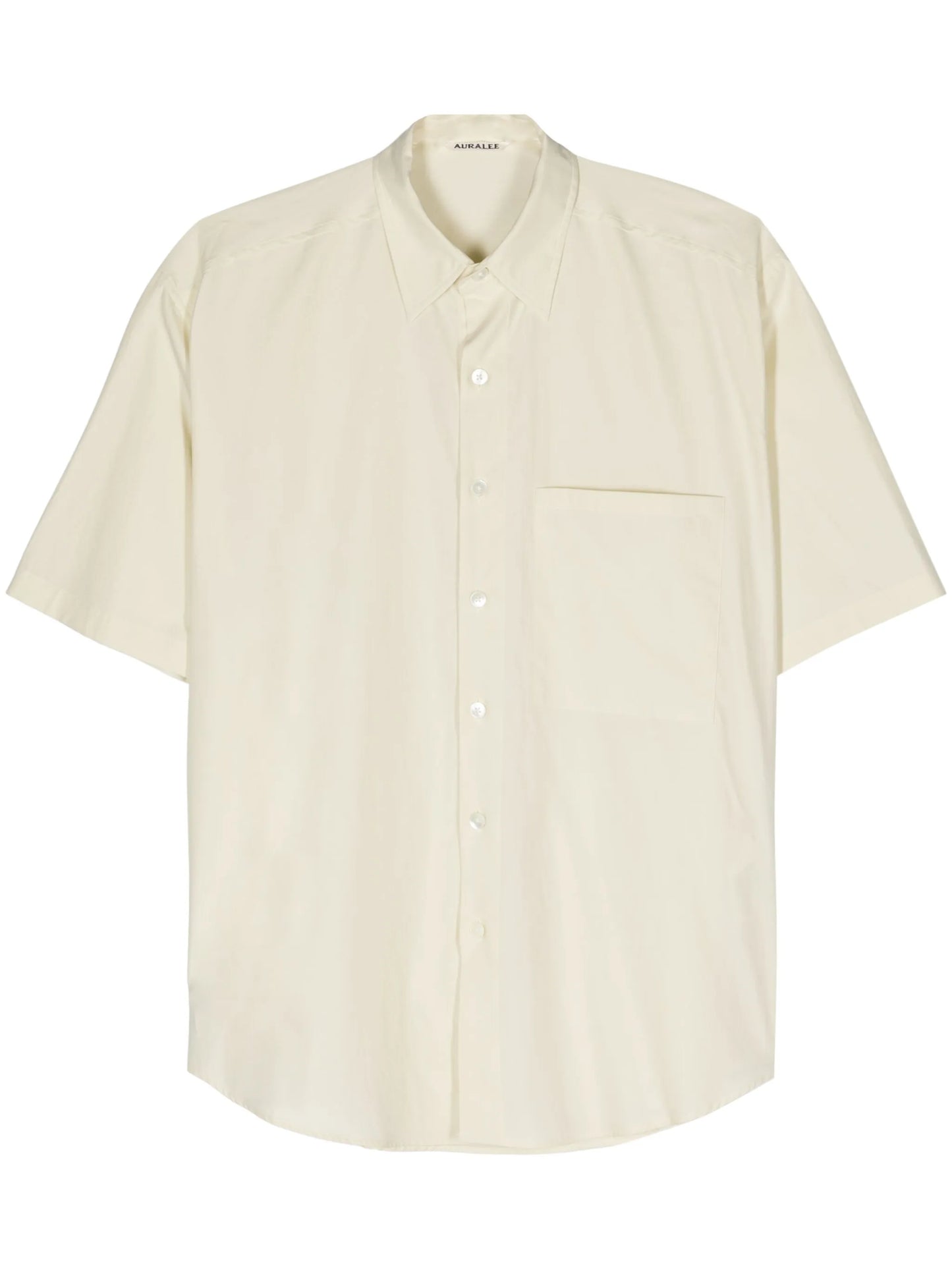 short-sleeve cotton shirt