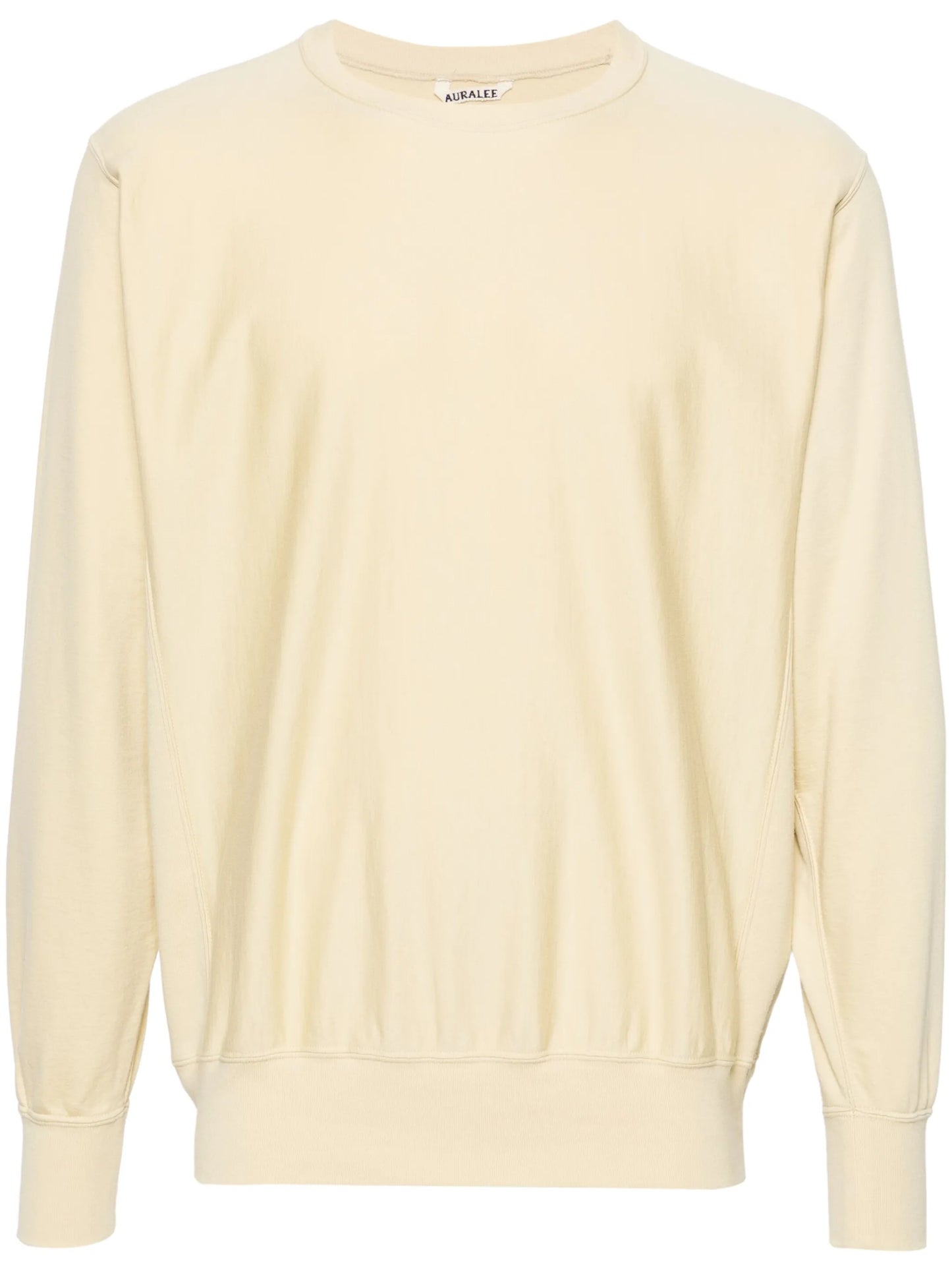 crew-neck cotton sweatshirt