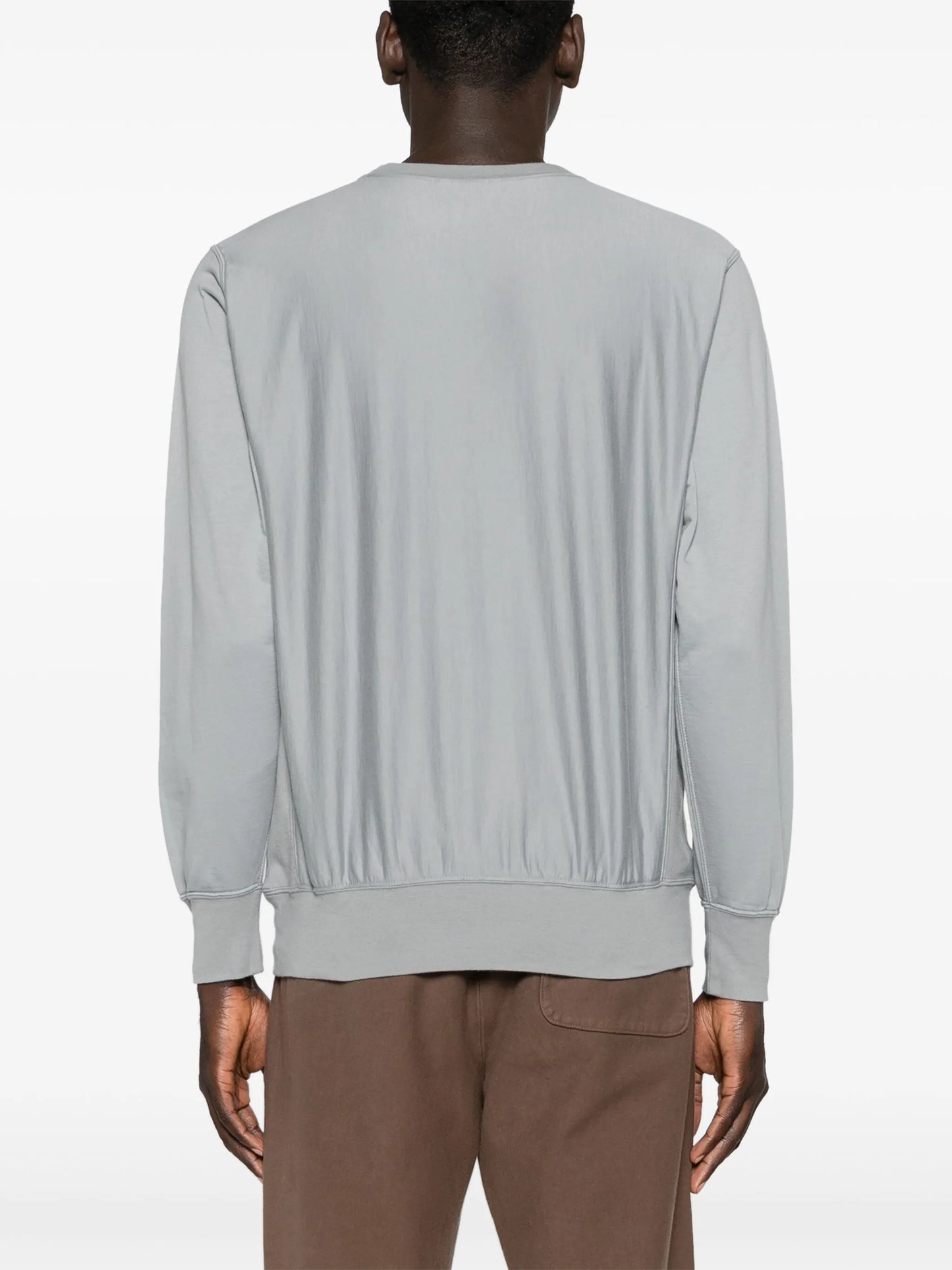crew-neck cotton sweatshirt