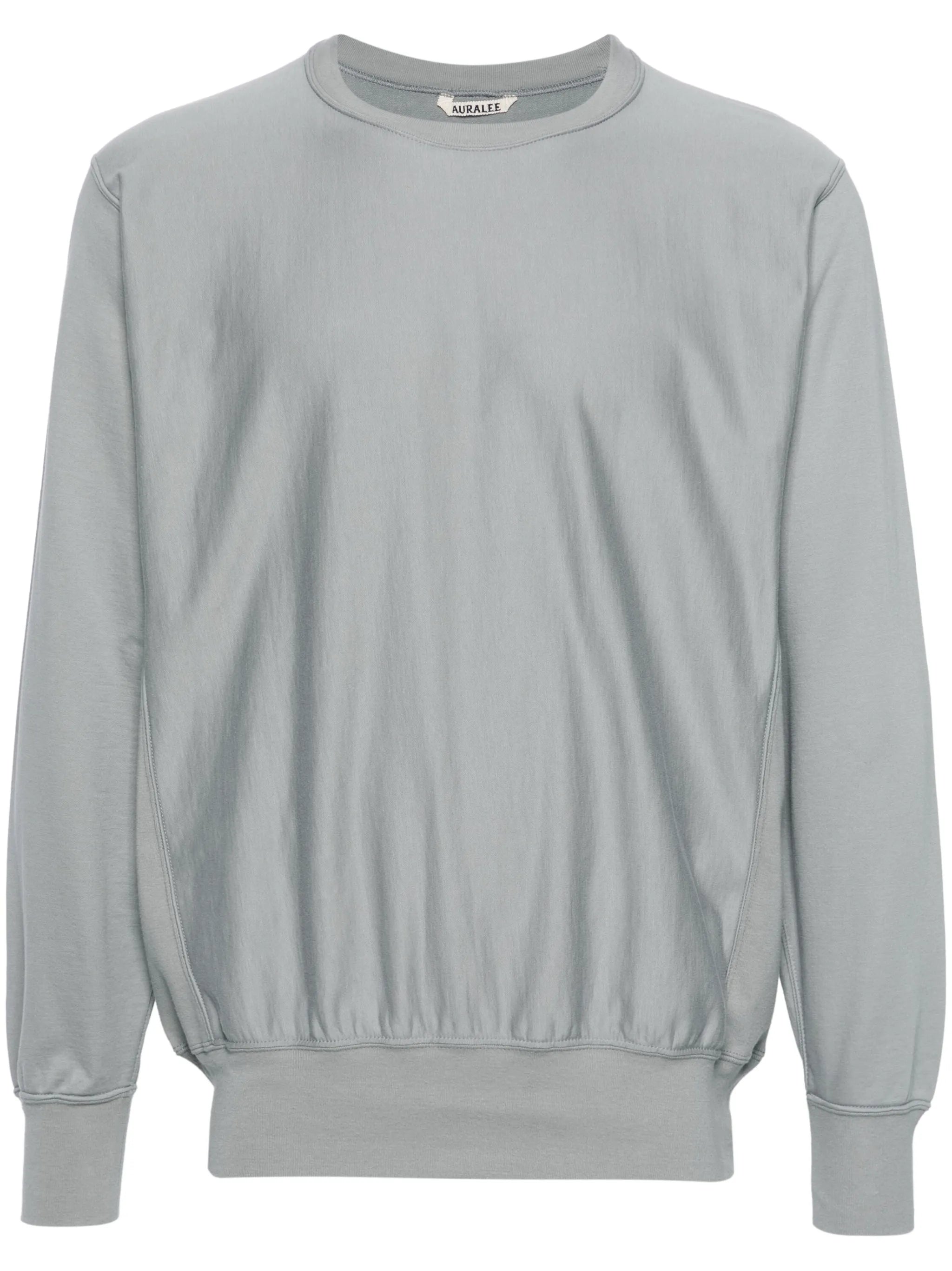 crew-neck cotton sweatshirt