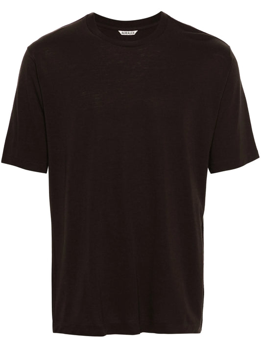 crew-neck wool T-shirt
