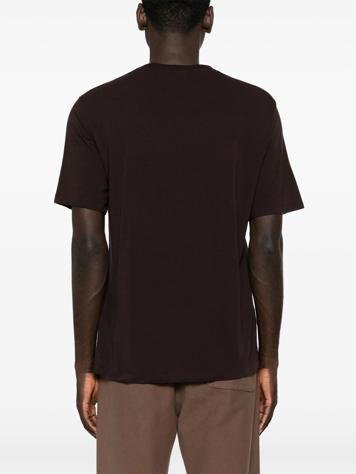 crew-neck wool T-shirt