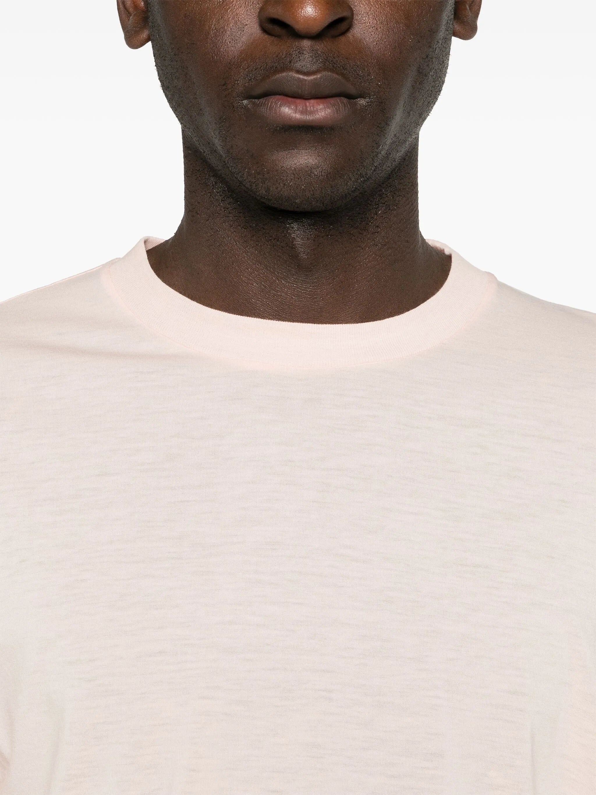 crew-neck wool T-shirt