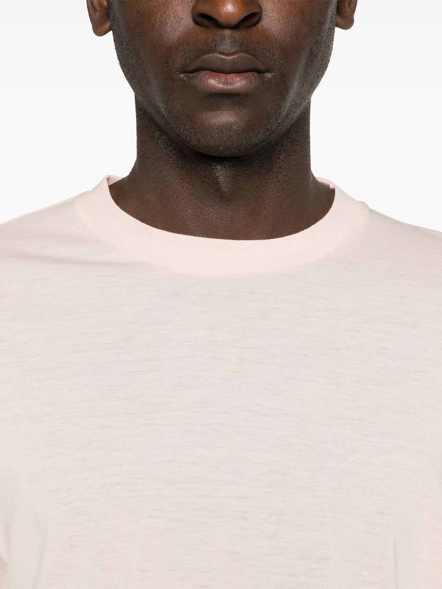 crew-neck wool T-shirt