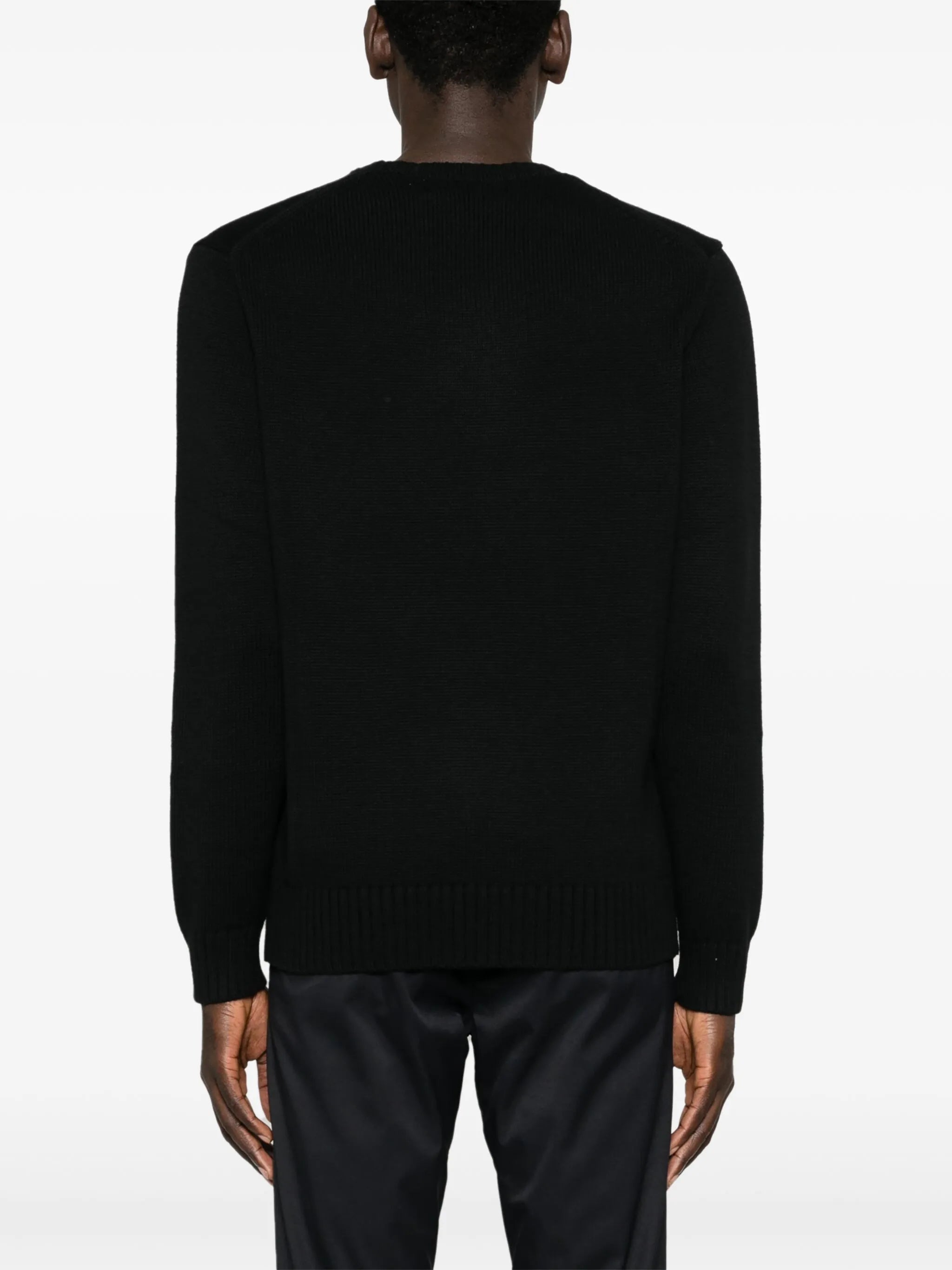 Polo Bear-intarsia jumper