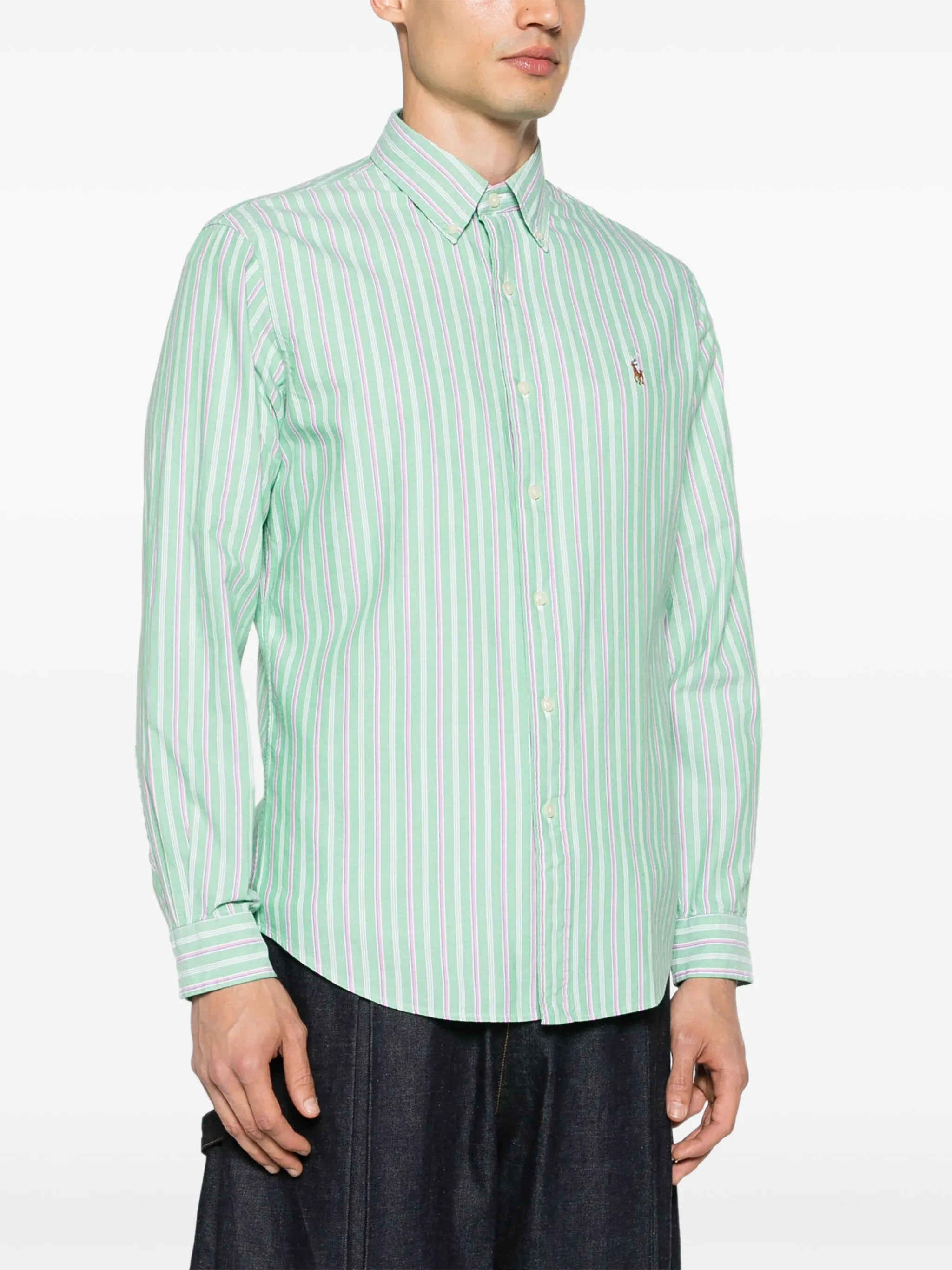Polo Pony pinstriped shirt