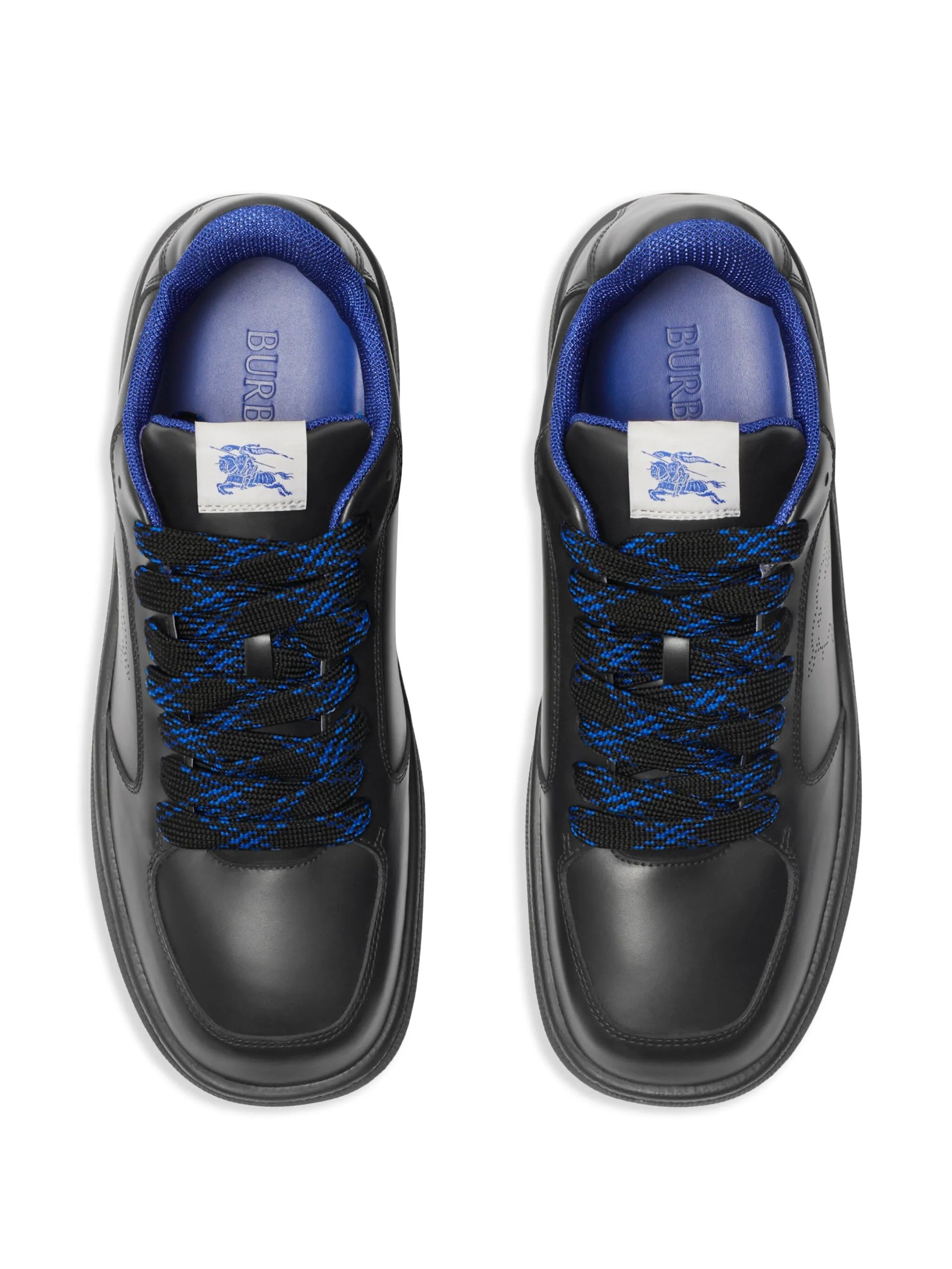 Stock leather sneakers