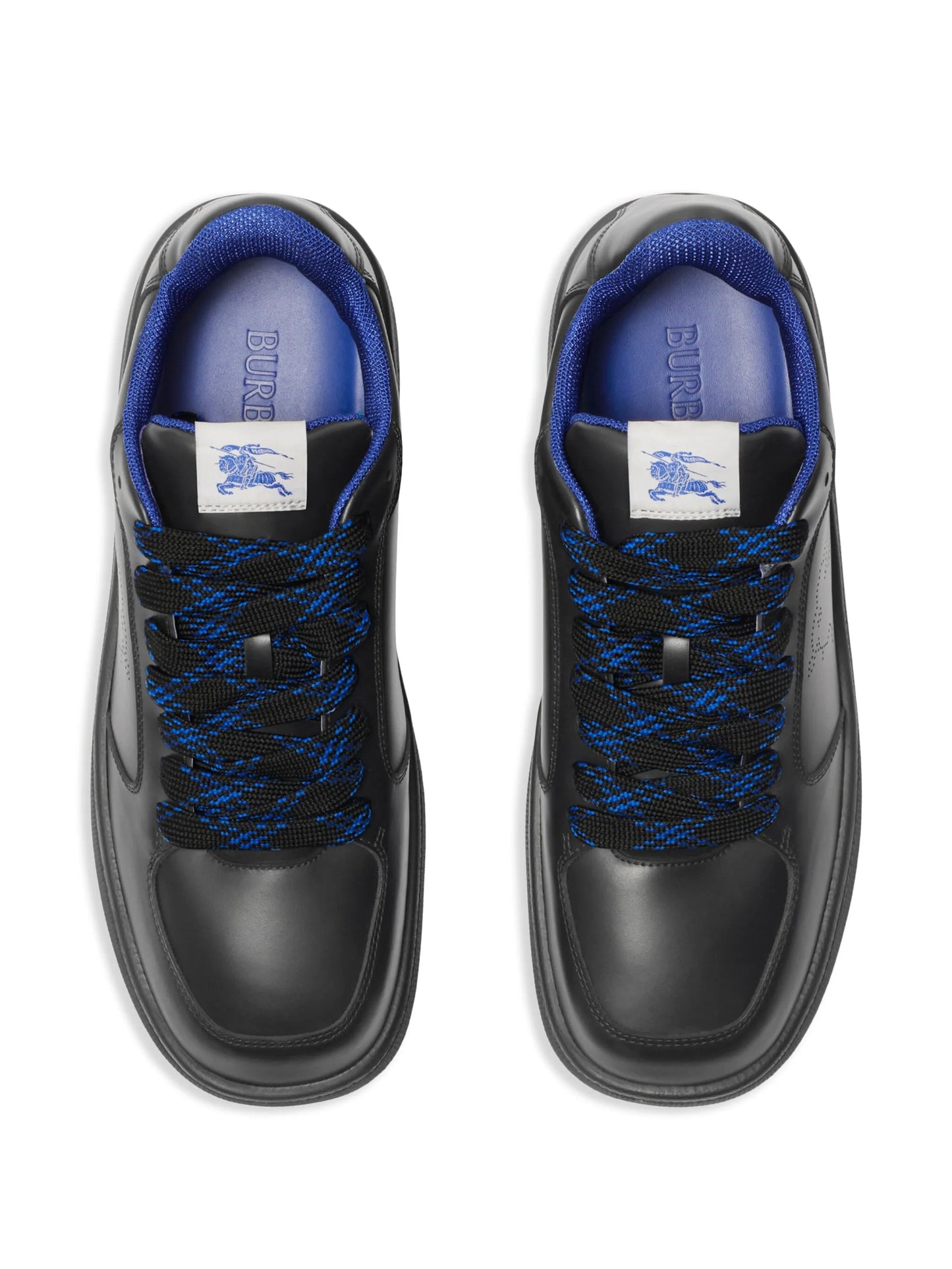 Stock leather sneakers