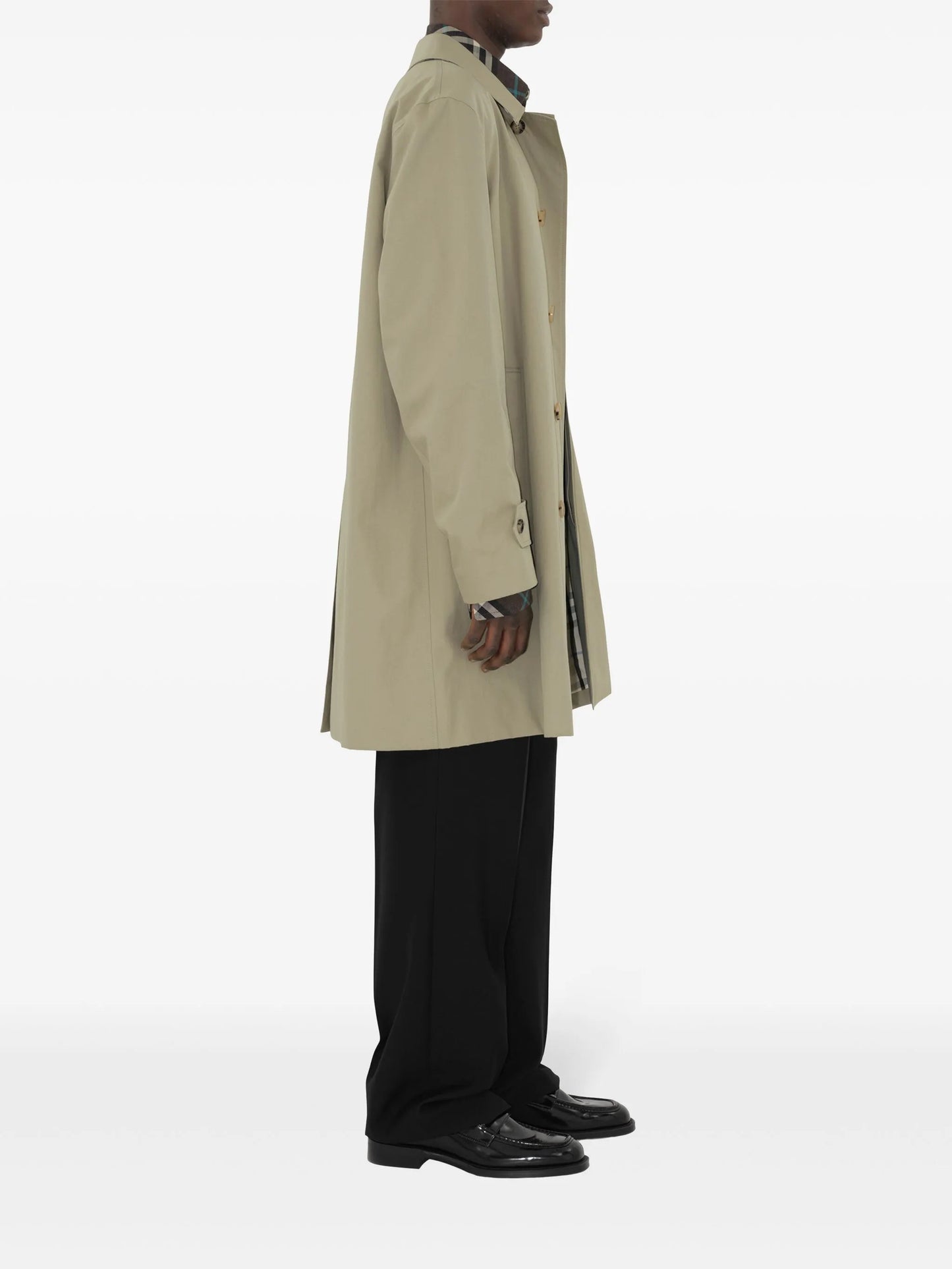 garbardine cotton coat