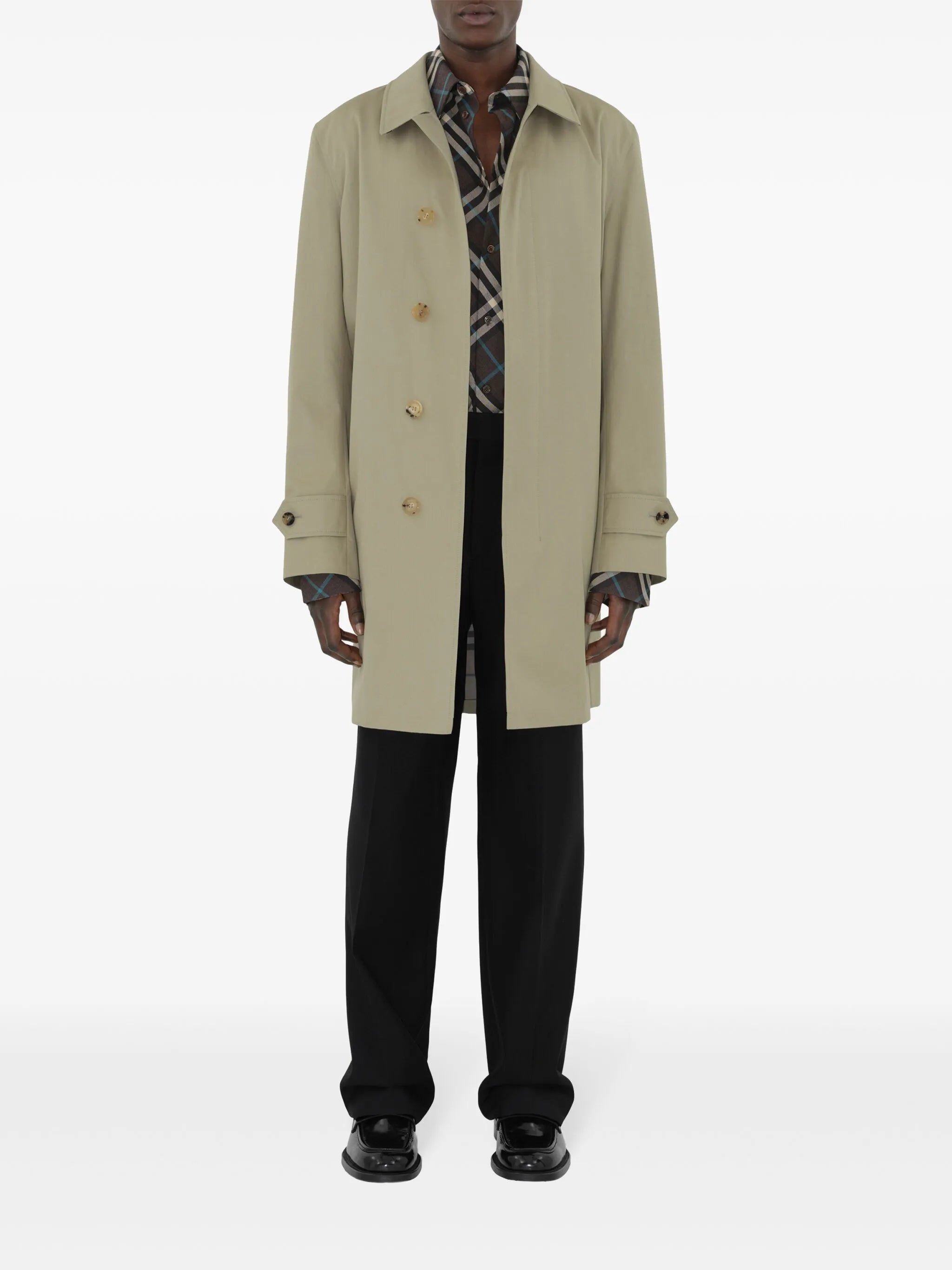 garbardine cotton coat